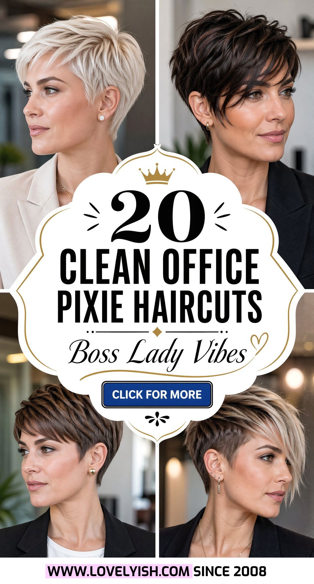 20 Clean Office Pixie Haircut Ideas for a Professional Look - 20 Clean Office Pixie Haircut Ideas for a Professional Look