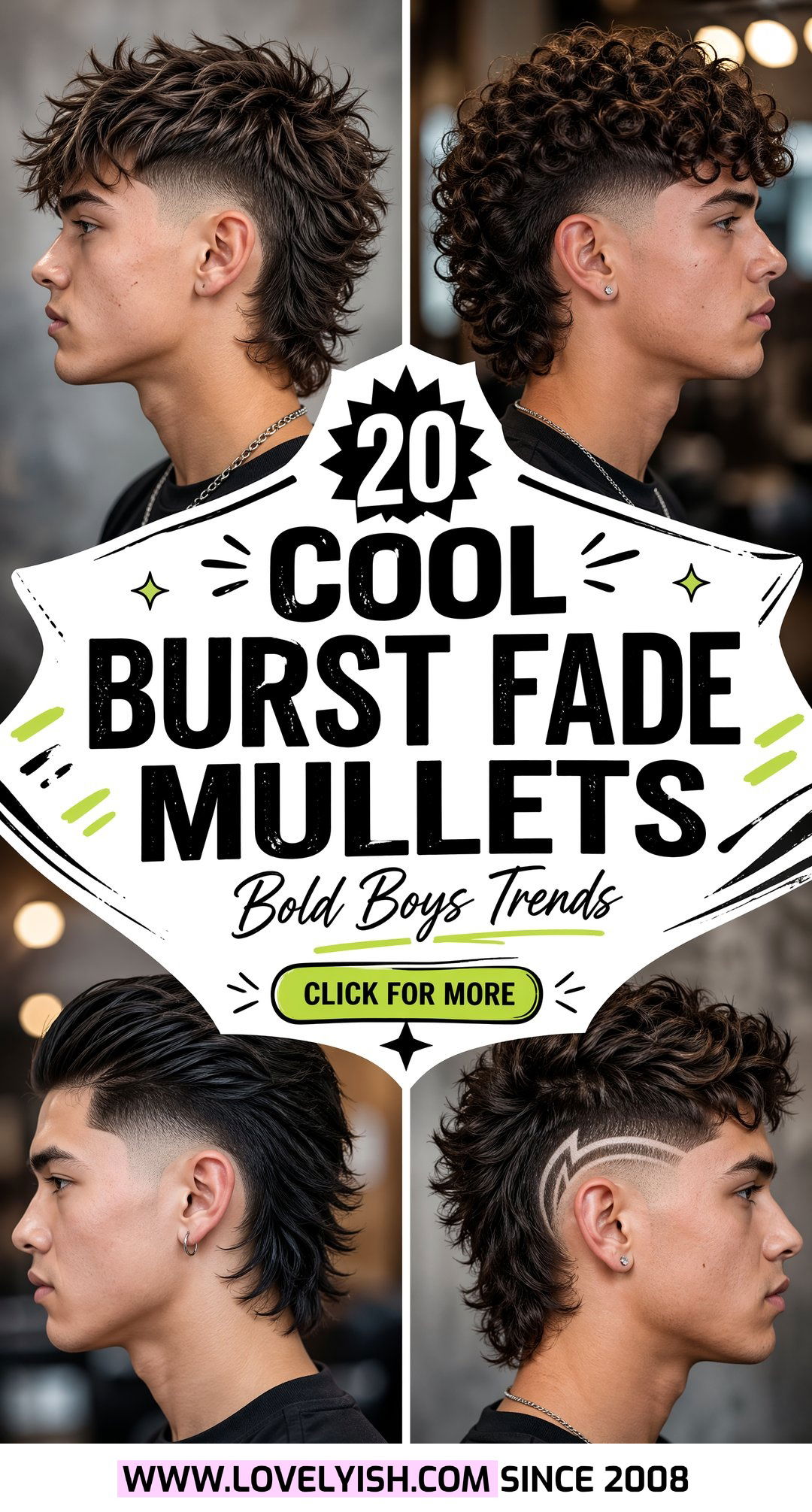 20 Cool Burst Fade Mullet Looks For Boys To Try This Year - 20 Cool Burst Fade Mullet Looks For Boys To Try This Year