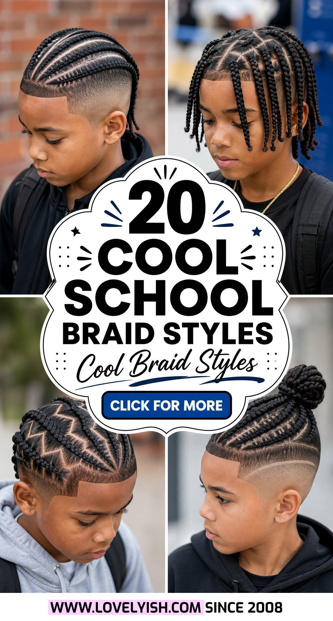 20 Cool School Braid Styles for Black Boys to Rock This Year - 20 Cool School Braid Styles for Black Boys to Rock This Year