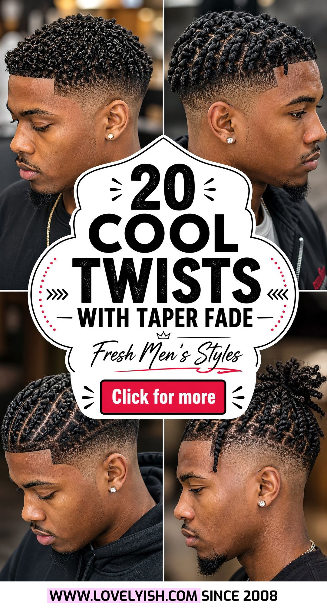 20 Cool Twists with Taper Fade Hairstyles for Men to Try - 20 Cool Twists with Taper Fade Hairstyles for Men to Try