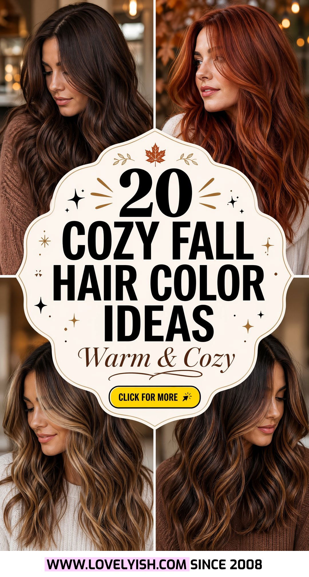 20 Cozy Fall Hair Color Ideas to Inspire Your Next Look - 20 Cozy Fall Hair Color Ideas to Inspire Your Next Look