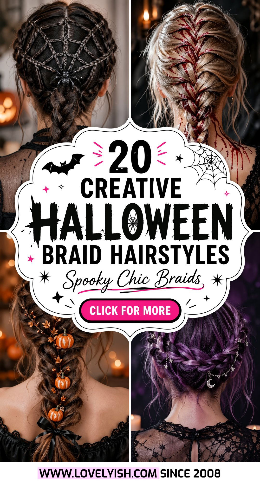 20 Creative Halloween Braid Hairstyles For Your Next Party - 20 Creative Halloween Braid Hairstyles For Your Next Party