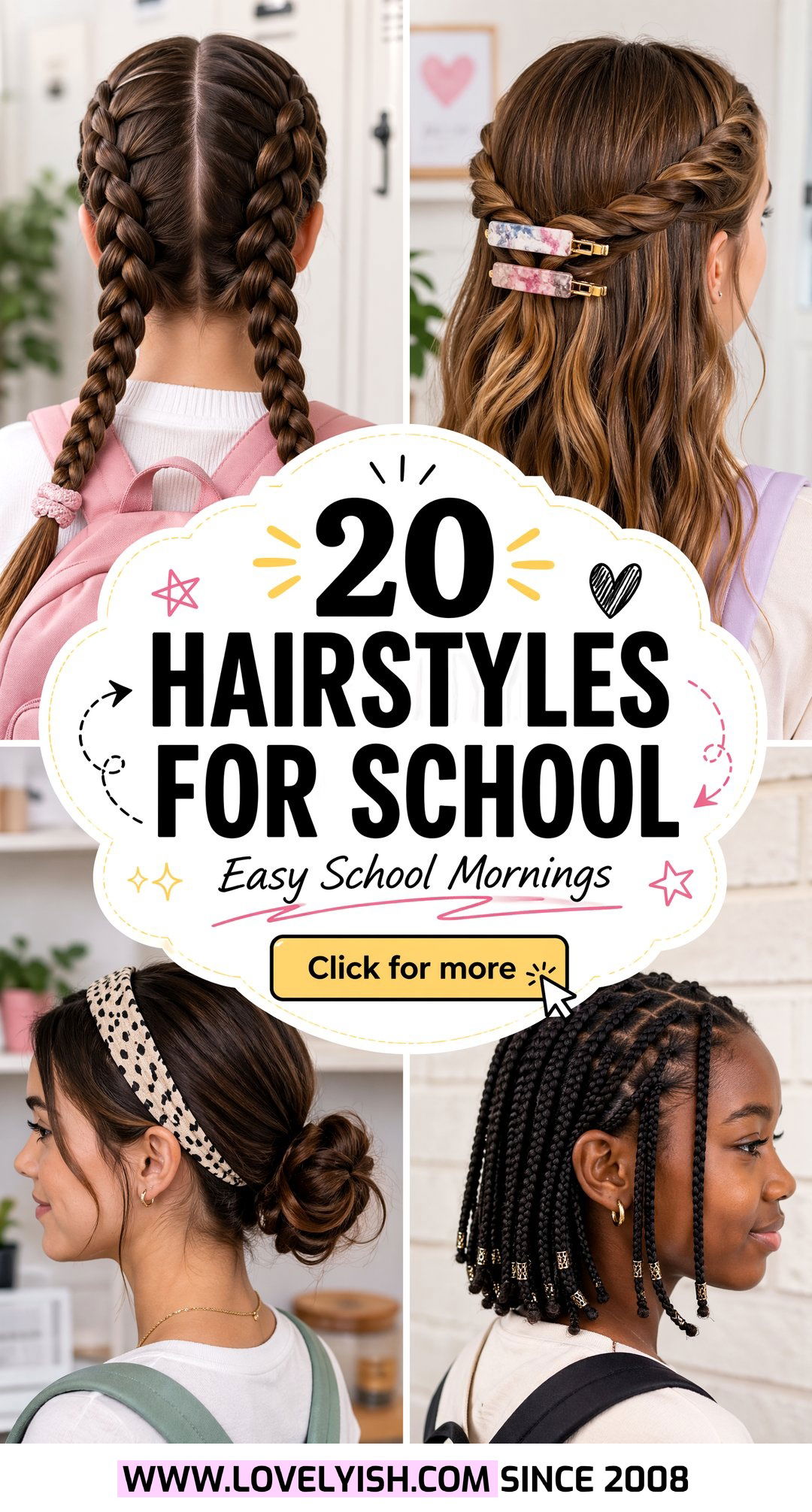 20 Cute And Easy Little Girls Hairstyle Ideas For School - 20 Cute And Easy Little Girls Hairstyle Ideas For School