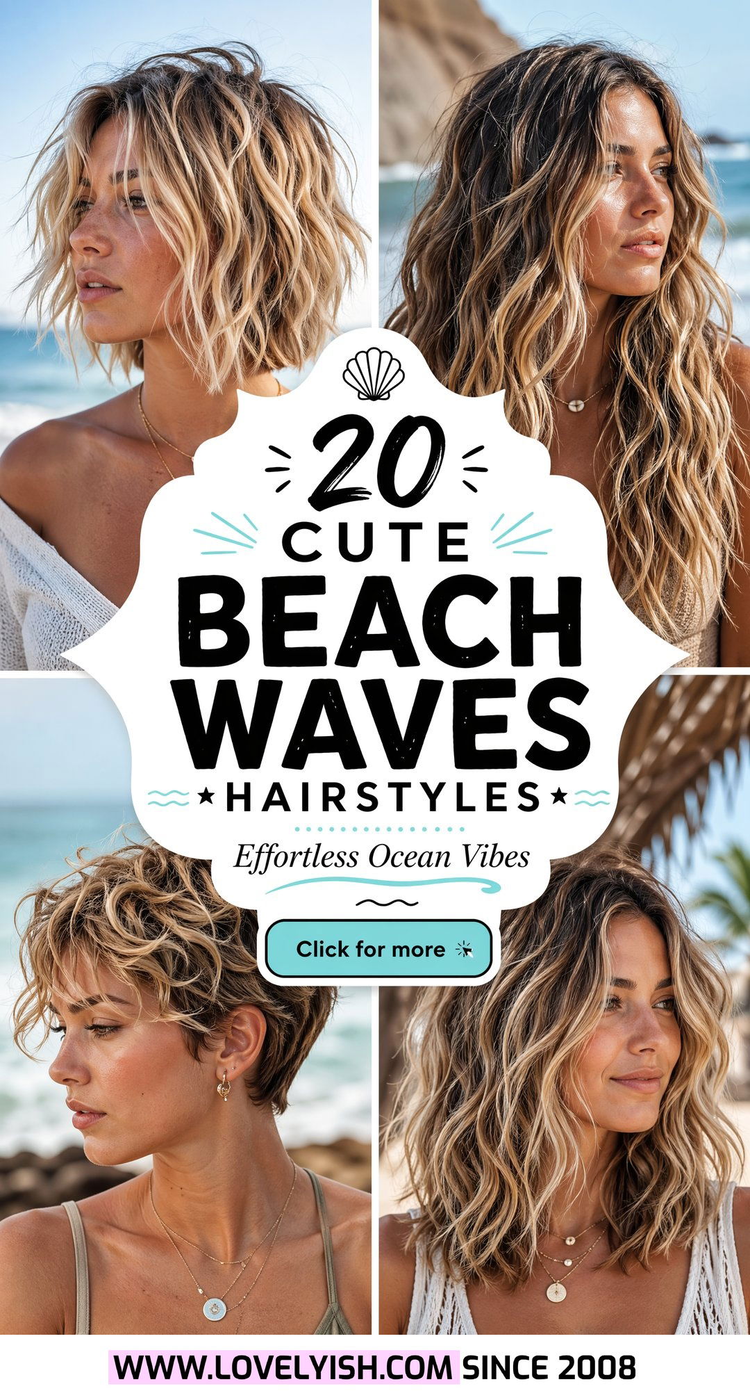 20 Cute Beach Waves Hairstyle Ideas for an Effortless Look - 20 Cute Beach Waves Hairstyle Ideas for an Effortless Look