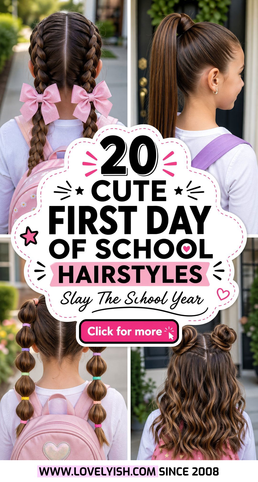 20 Cute First Day of School Hairstyles to Slay the Year - 20 Cute First Day of School Hairstyles to Slay the Year