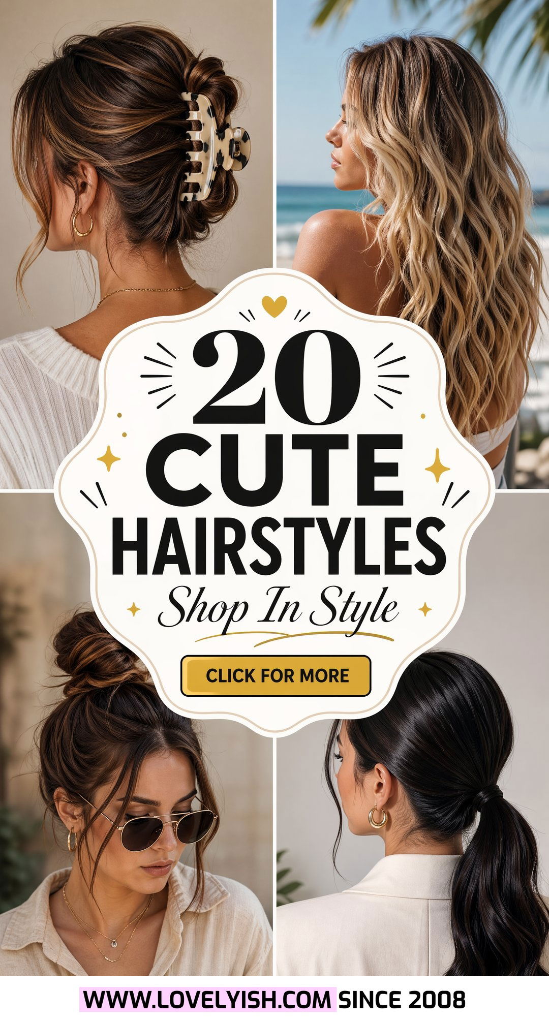 20 Cute Hairstyle Ideas for a Stylish Shopping Day Out! - 20 Cute Hairstyle Ideas for a Stylish Shopping Day Out!