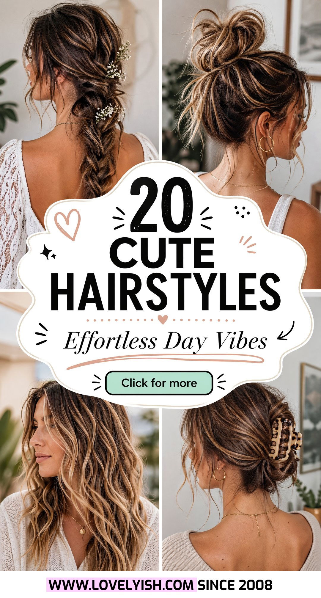 20 Cute Hairstyles for a Casual Day Out to Rock Effortlessly - 20 Cute Hairstyles for a Casual Day Out to Rock Effortlessly