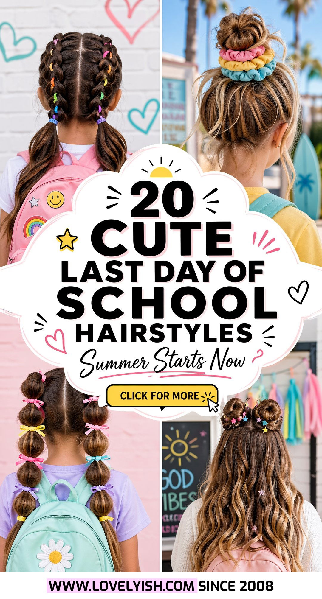 20 Cute Last Day of School Hairstyles You Need to Try - 20 Cute Last Day of School Hairstyles You Need to Try