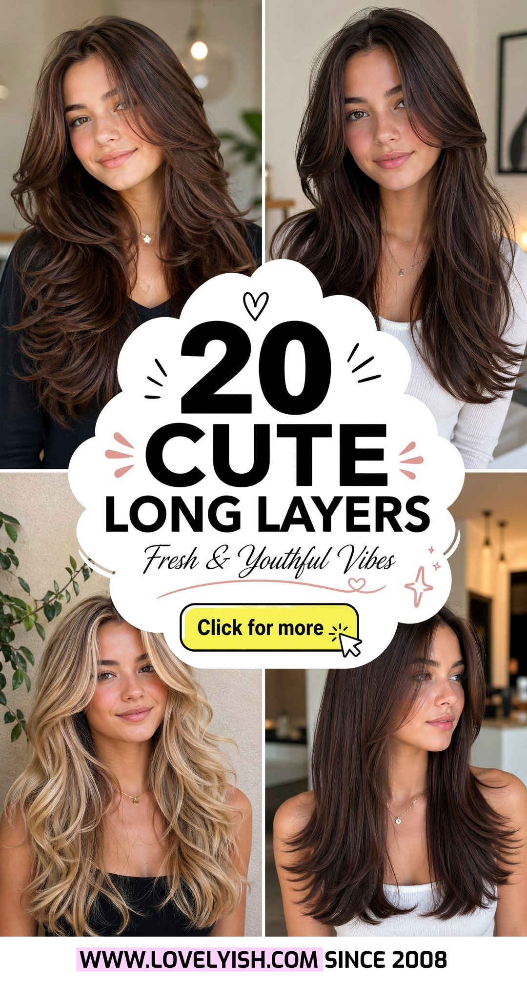 20 Cute Long Layers for Teenage Girls to Inspire Your Look - 20 Cute Long Layers for Teenage Girls to Inspire Your Look