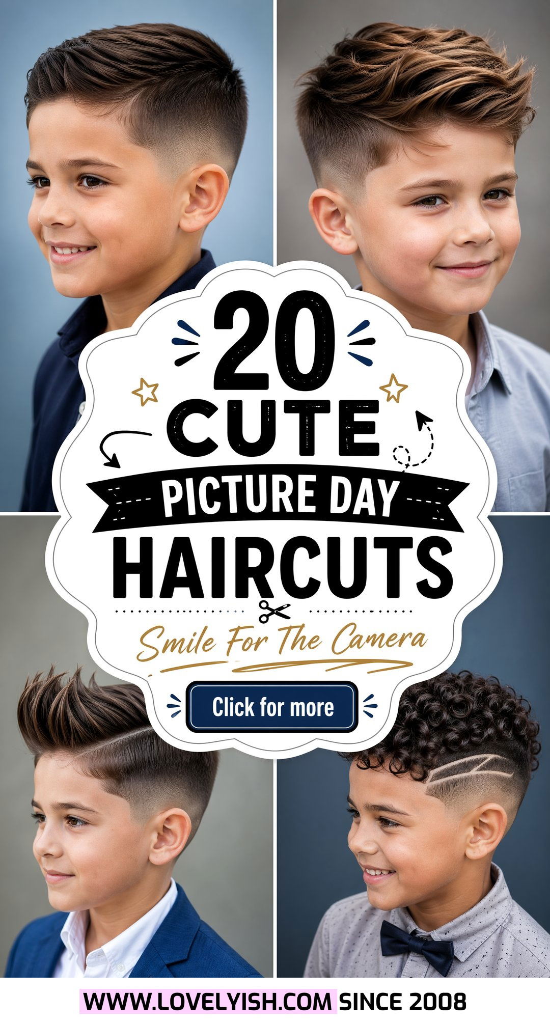 20 Cute Picture Day Haircuts for Boys to Look Their Best - 20 Cute Picture Day Haircuts for Boys to Look Their Best