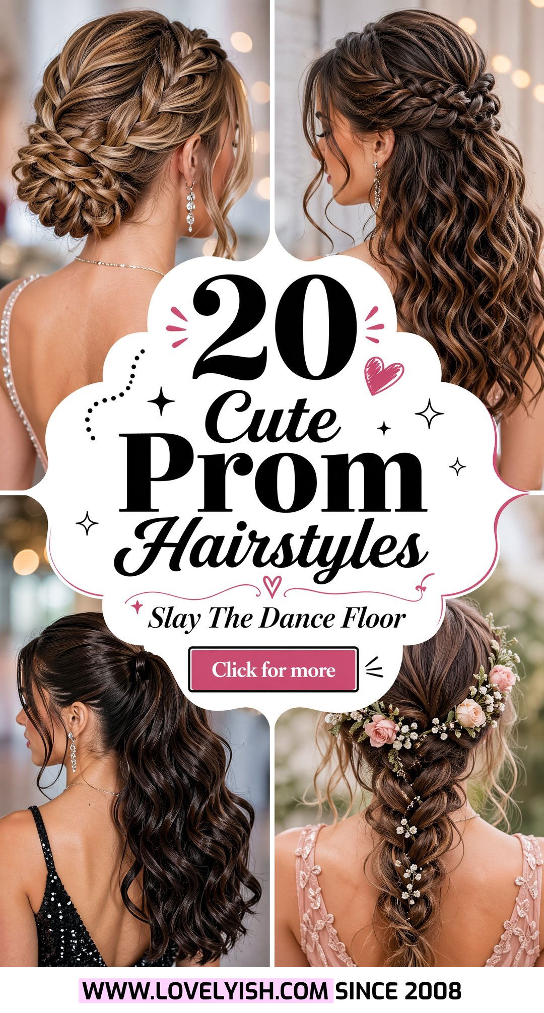20 Cute Prom Hairstyles for Teens to Slay the Dance Floor - 20 Cute Prom Hairstyles for Teens to Slay the Dance Floor