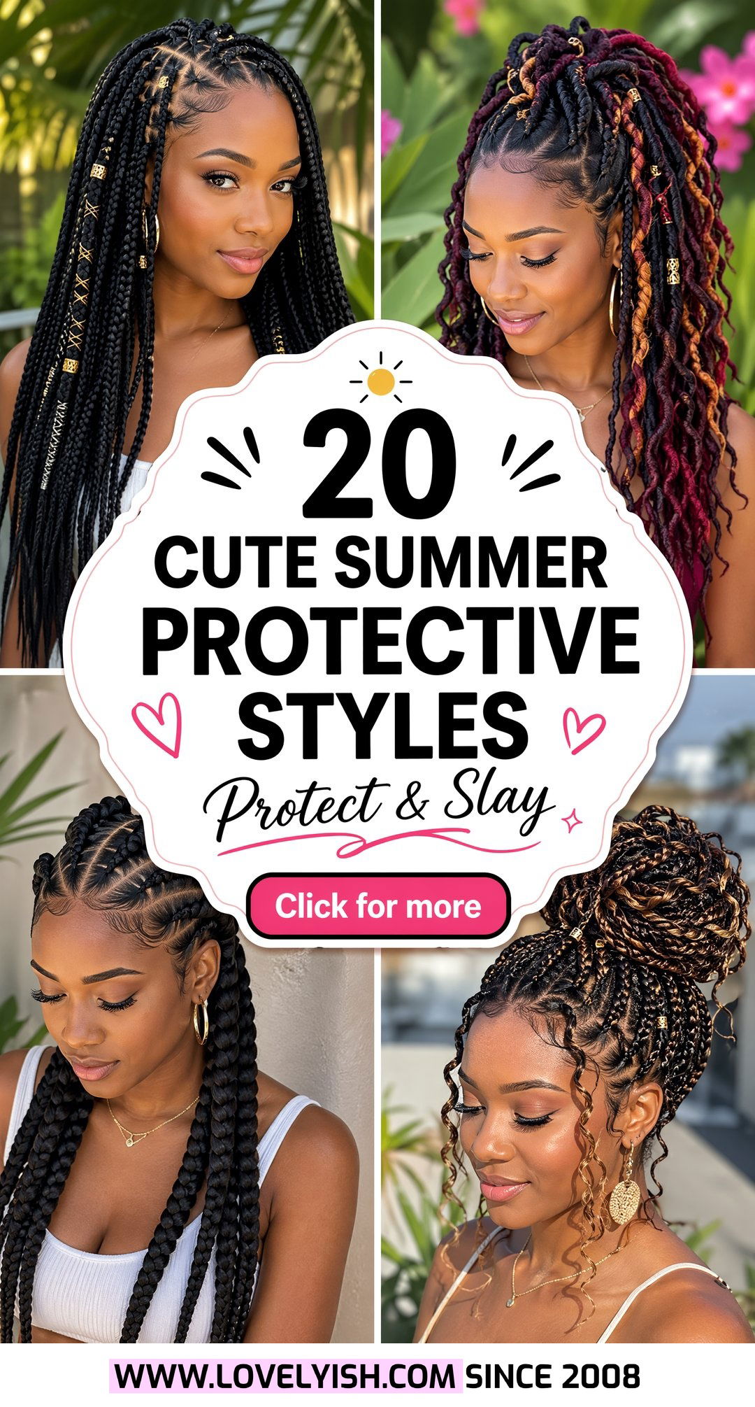 20 Cute Summer Protective Styles for Black Women to Try Now - 20 Cute Summer Protective Styles for Black Women to Try Now
