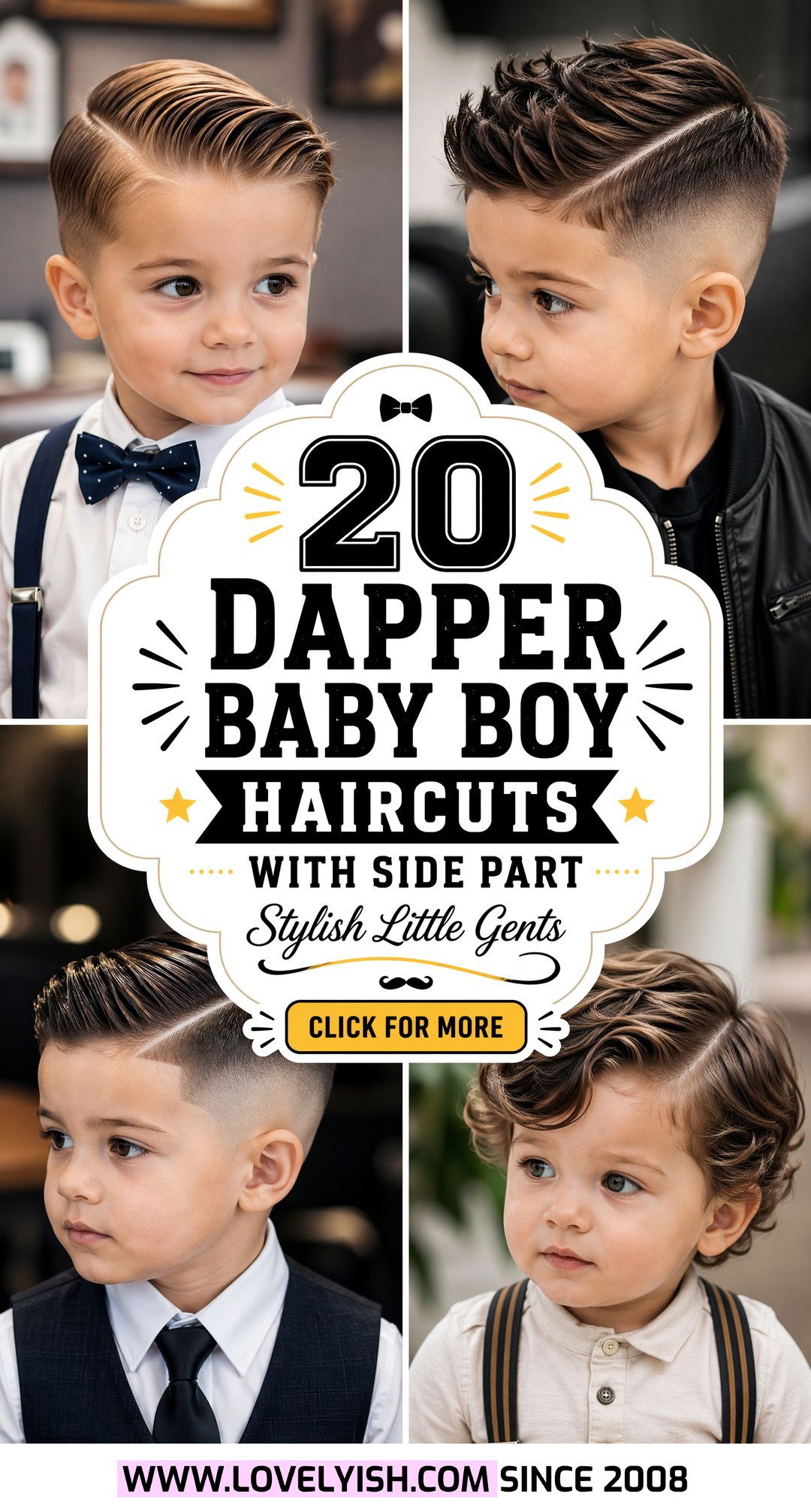 20 Dapper Baby Boy Haircut with Side Part Ideas for Stylish Kids - 20 Dapper Baby Boy Haircut with Side Part Ideas for Stylish Kids
