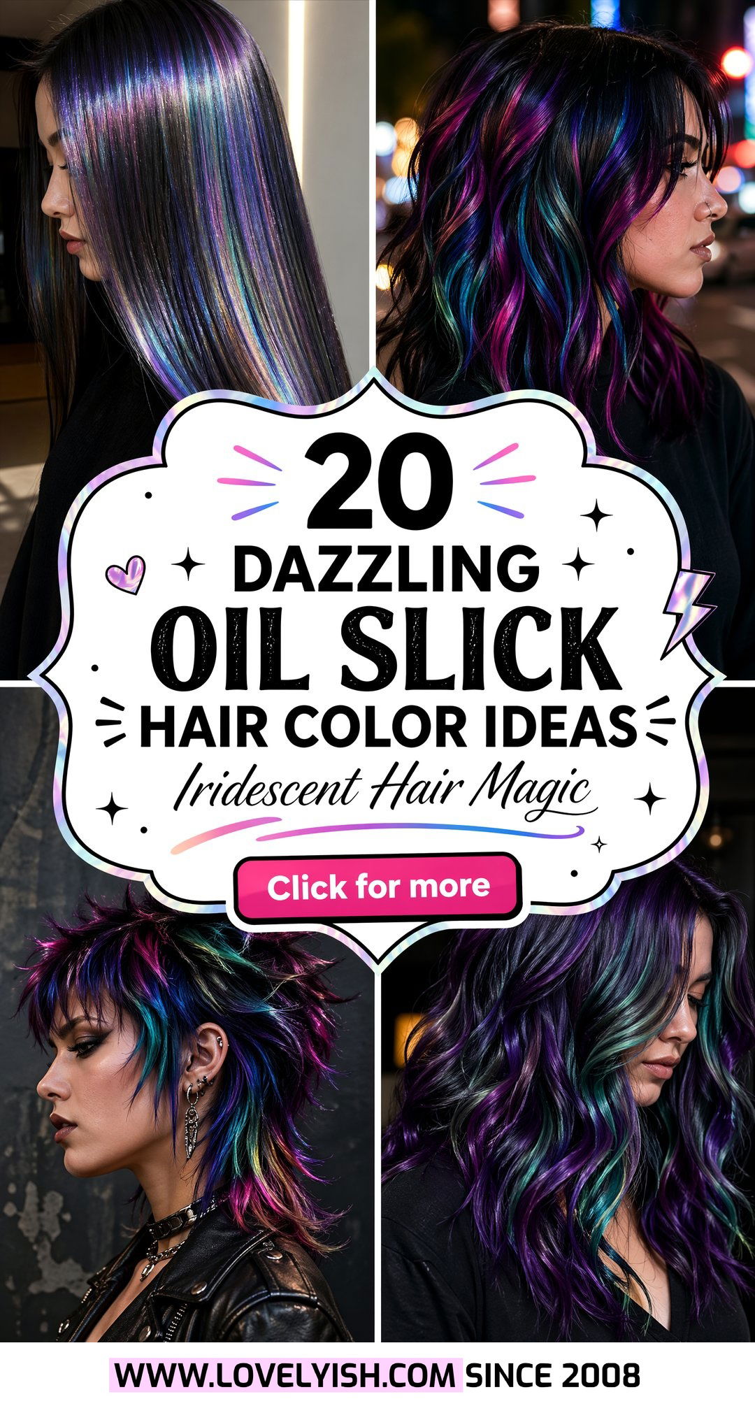 20 Dazzling Oil Slick Hair Color Ideas for a Stunning Look - 20 Dazzling Oil Slick Hair Color Ideas for a Stunning Look