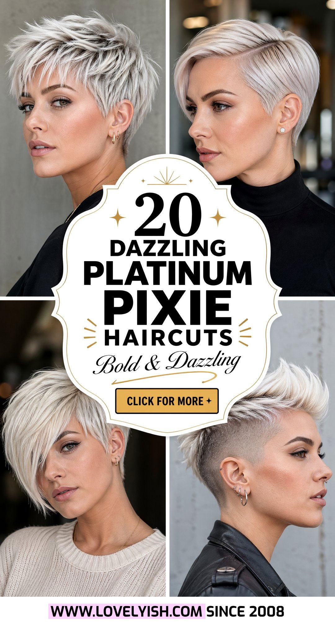 20 Dazzling Platinum Pixie Haircut Ideas for Bold Women - 20 Dazzling Platinum Pixie Haircut Ideas for Bold Women