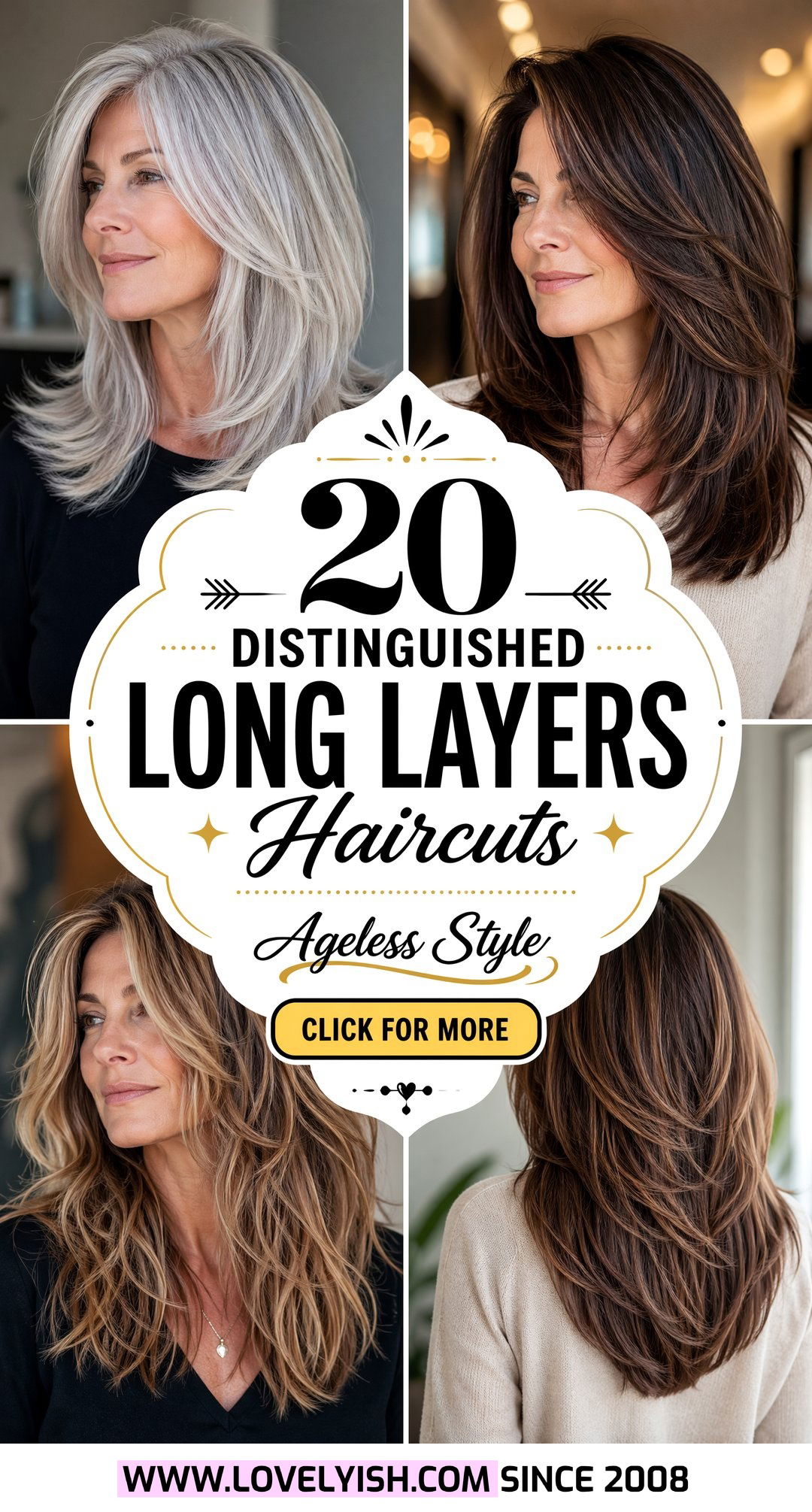 20 Distinguished Long Layers Haircut Ideas for Older Men - 20 Distinguished Long Layers Haircut Ideas for Older Men