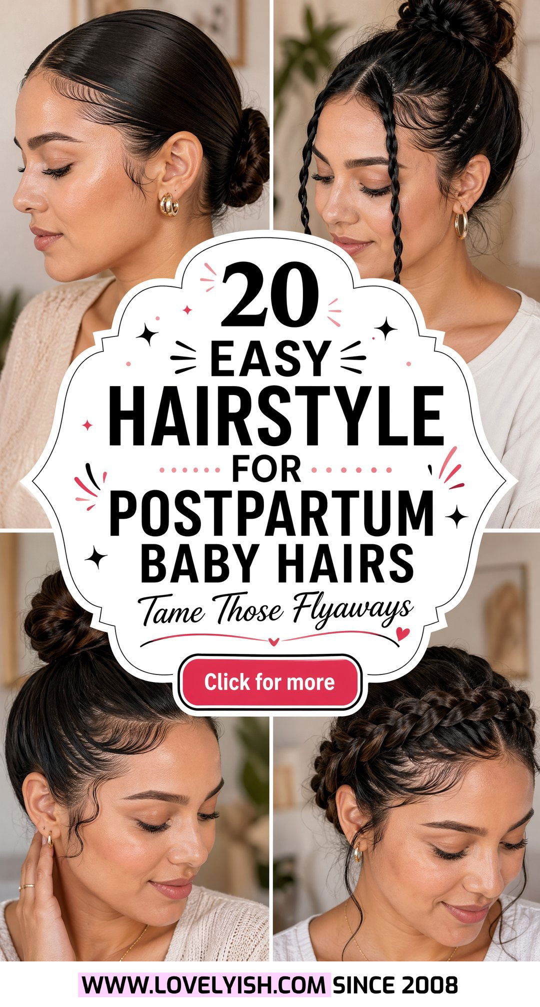 20 Easy Hairstyle For Postpartum Baby Hairs To Try Right Now - 20 Easy Hairstyle For Postpartum Baby Hairs To Try Right Now