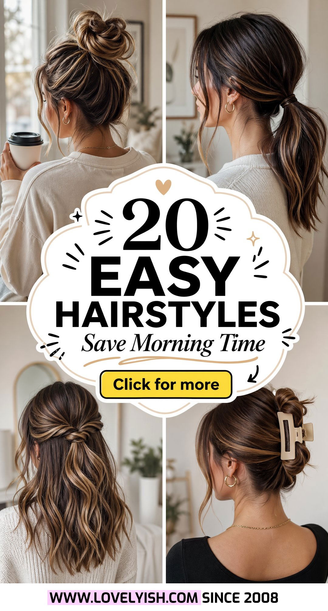 20 Easy Hairstyle for School Run Moms to Save Morning Time - 20 Easy Hairstyle for School Run Moms to Save Morning Time