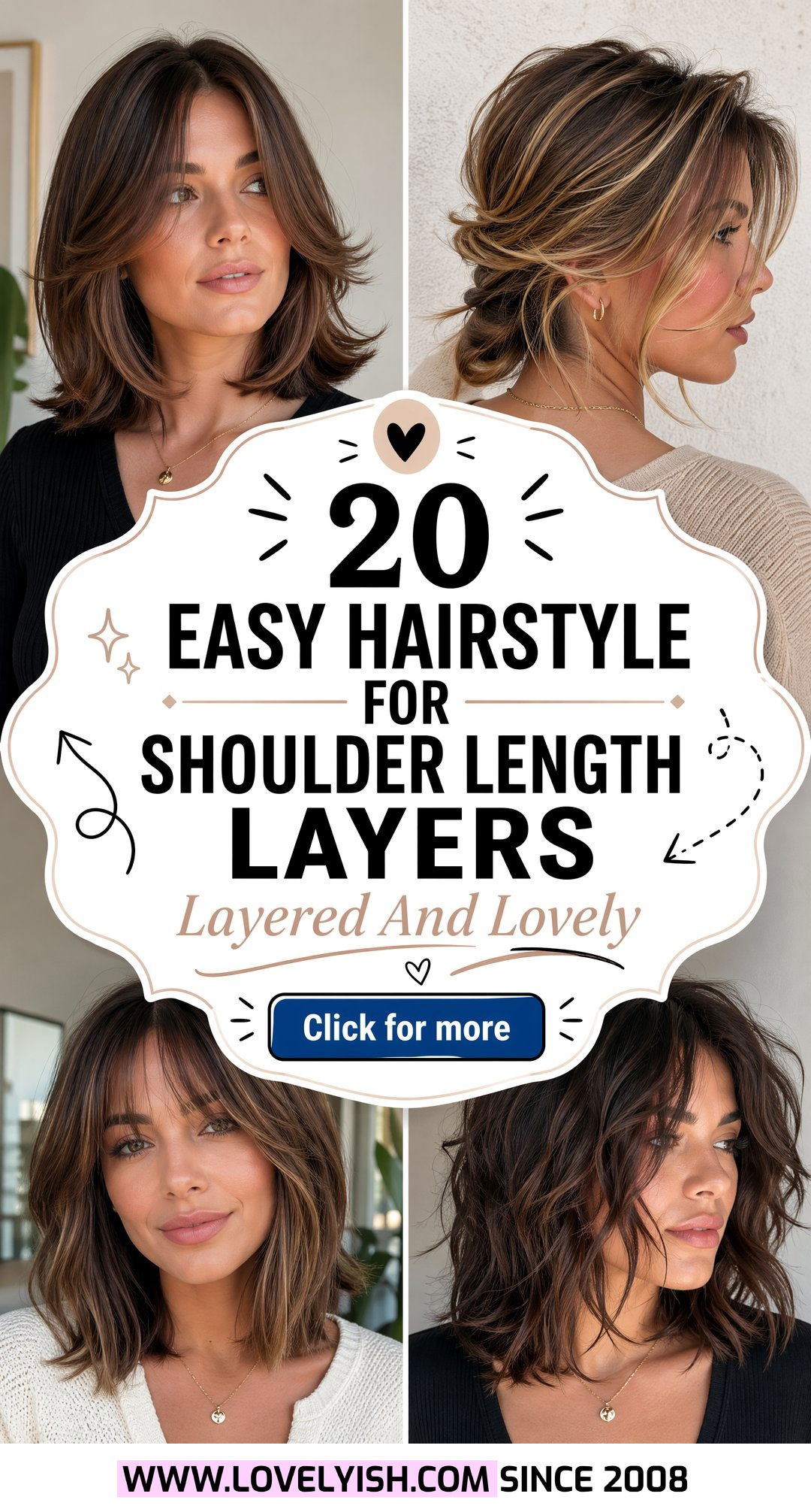 20 Easy Hairstyle for Shoulder Length Layers to Try This Year - 20 Easy Hairstyle for Shoulder Length Layers to Try This Year