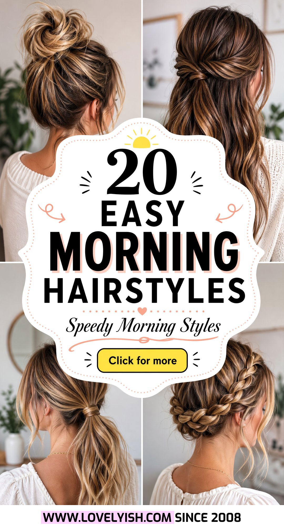20 Easy Hairstyles for Mornings to Speed Up Your Routine - 20 Easy Hairstyles for Mornings to Speed Up Your Routine