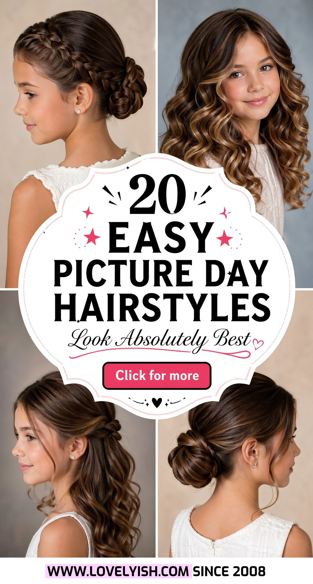 20 Easy Hairstyles for Picture Day to Look Absolutely Best - 20 Easy Hairstyles for Picture Day to Look Absolutely Best
