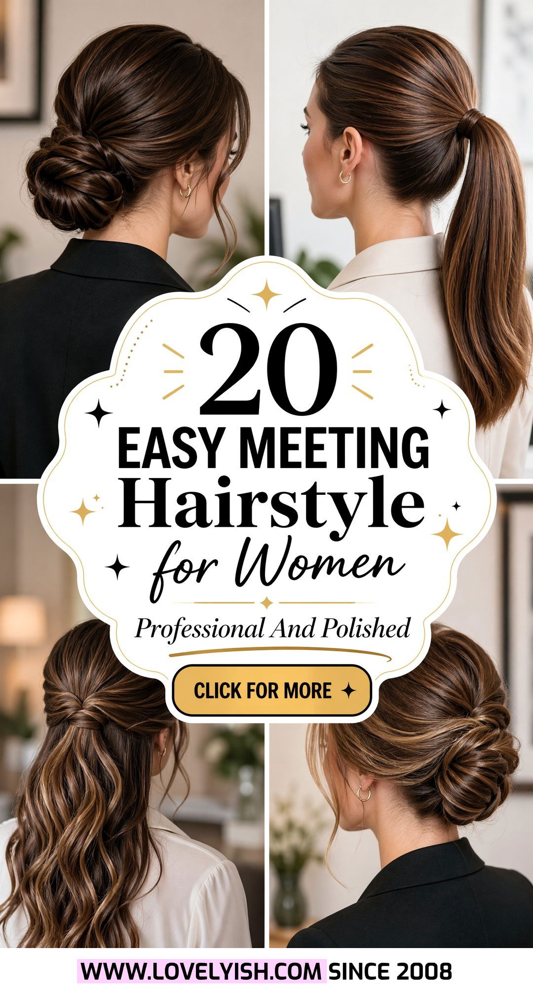 20 Easy Meeting Hairstyle for Women to Look Professional - 20 Easy Meeting Hairstyle for Women to Look Professional