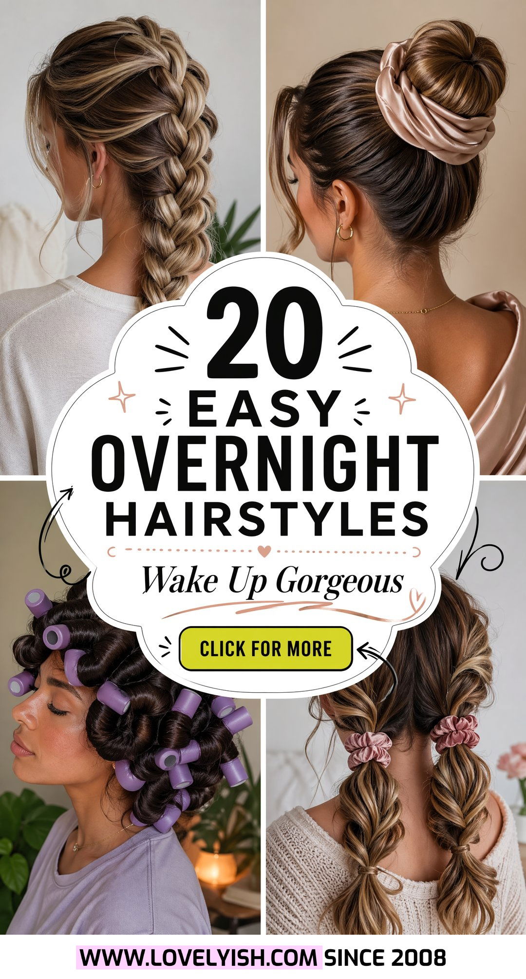 20 Easy Overnight Hairstyle for Thick Hair Wake Up Gorgeous - 20 Easy Overnight Hairstyle for Thick Hair: Wake Up Gorgeous