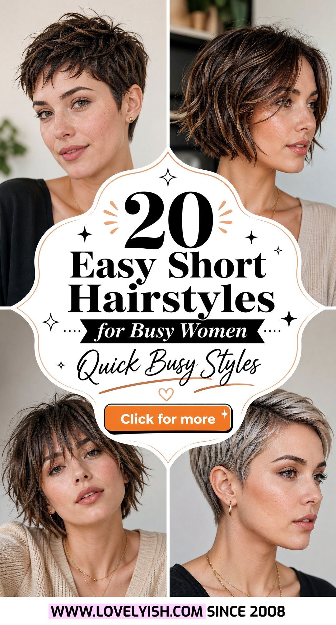 20 Easy Short Hairstyles for Busy Women to Try Right Now - 20 Easy Short Hairstyles for Busy Women to Try Right Now