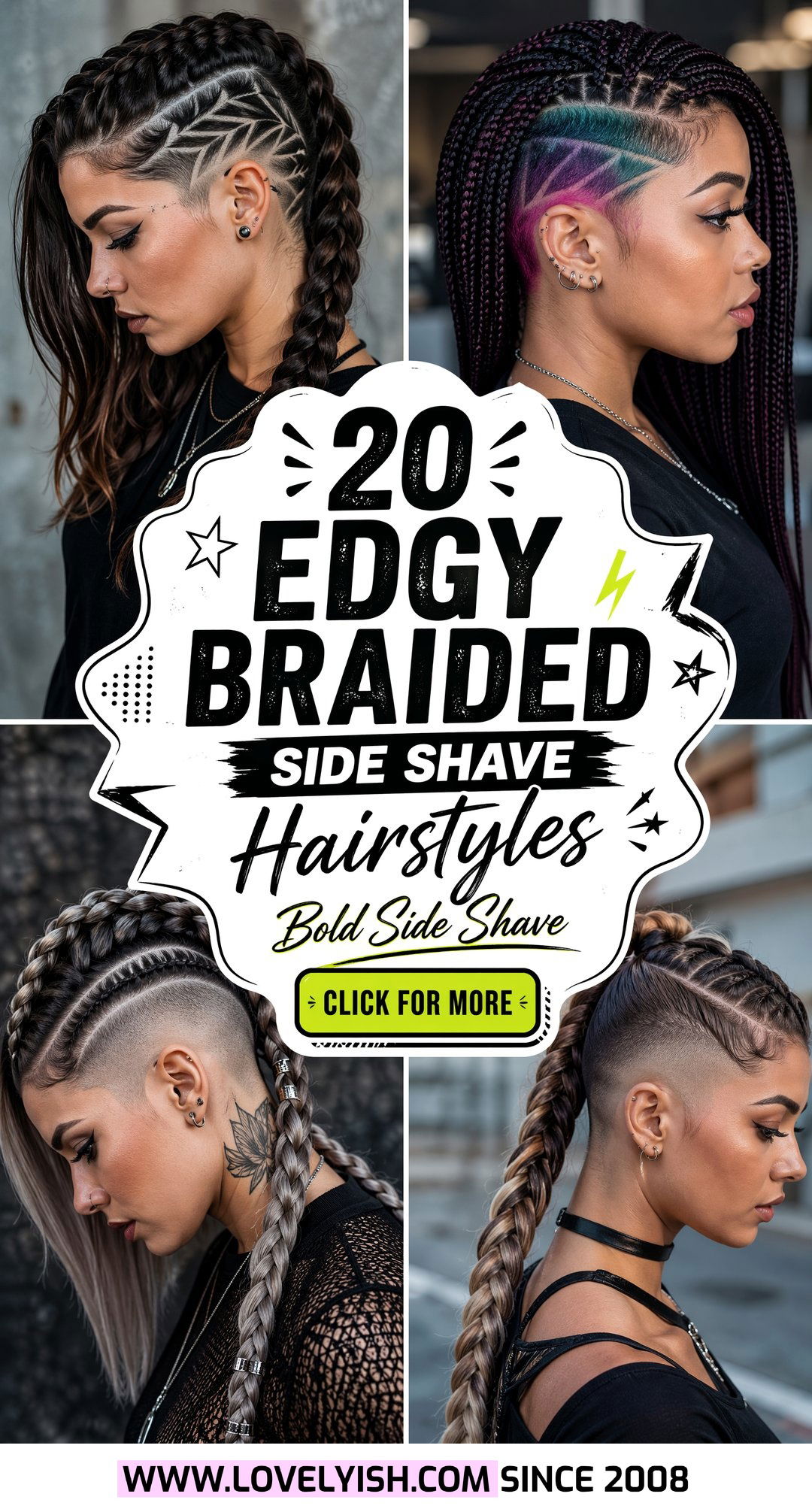 20 Edgy Braided Side Shave Hairstyle Ideas For Bold Women - 20 Edgy Braided Side Shave Hairstyle Ideas For Bold Women