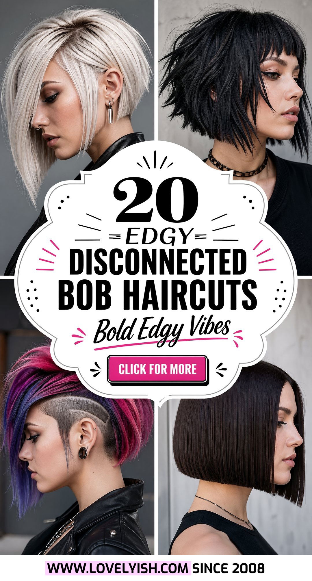 20 Edgy Disconnected Bob Haircut Ideas for a Bold Look - 20 Edgy Disconnected Bob Haircut Ideas for a Bold Look