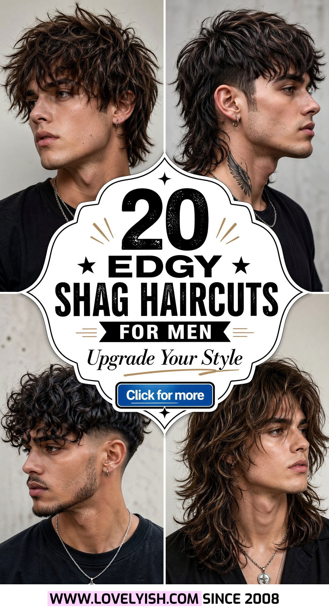 20 Edgy Shag Haircut for Men Ideas to Upgrade Your Style - 20 Edgy Shag Haircut for Men Ideas to Upgrade Your Style