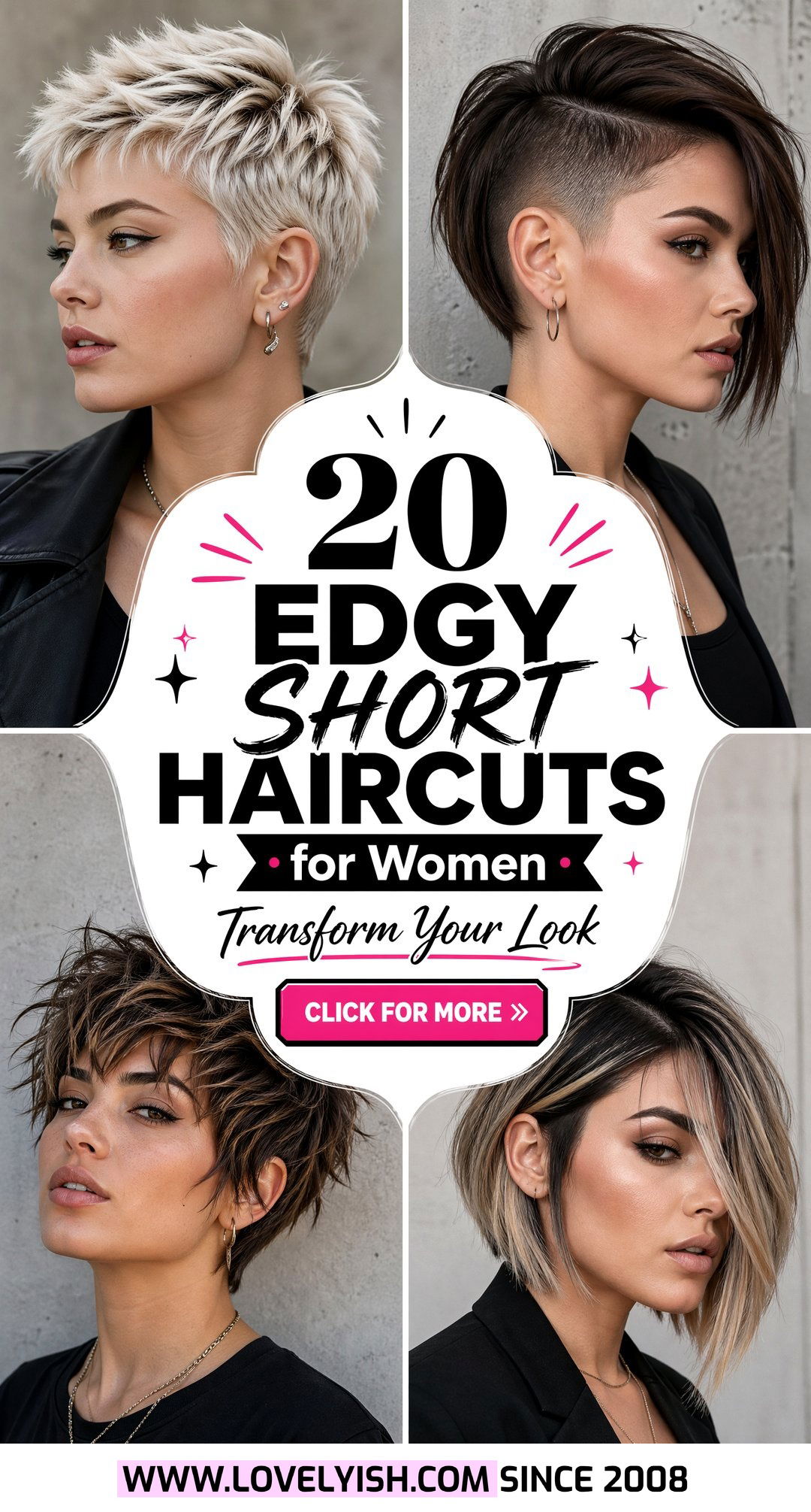 20 Edgy Short Haircuts for Women to Transform Your Look - 20 Edgy Short Haircuts for Women to Transform Your Look