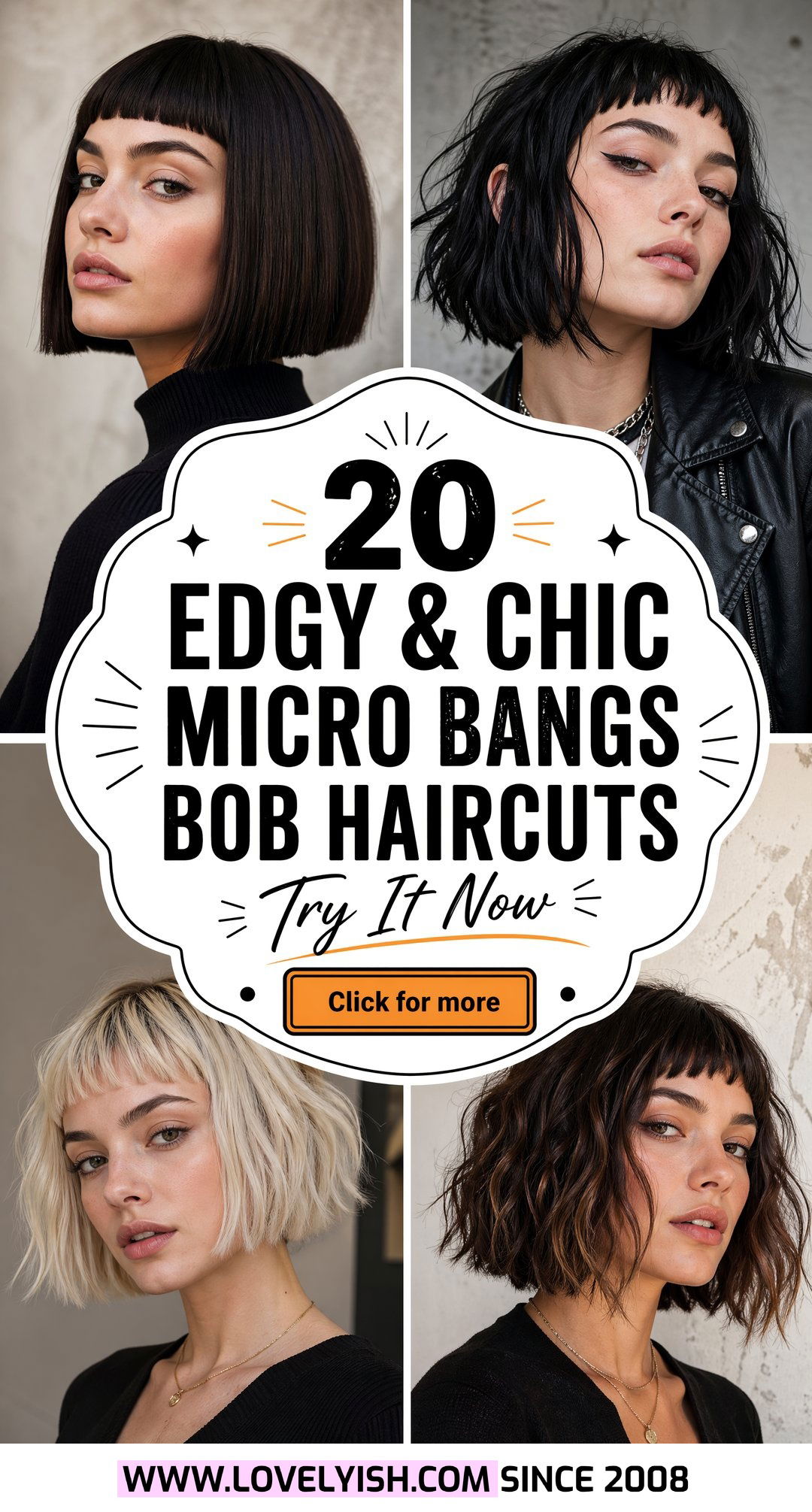 20 Edgy and Chic Micro Bangs Bob Haircut Ideas to Try Now - 20 Edgy & Chic Micro Bangs Bob Haircut Ideas to Try Now