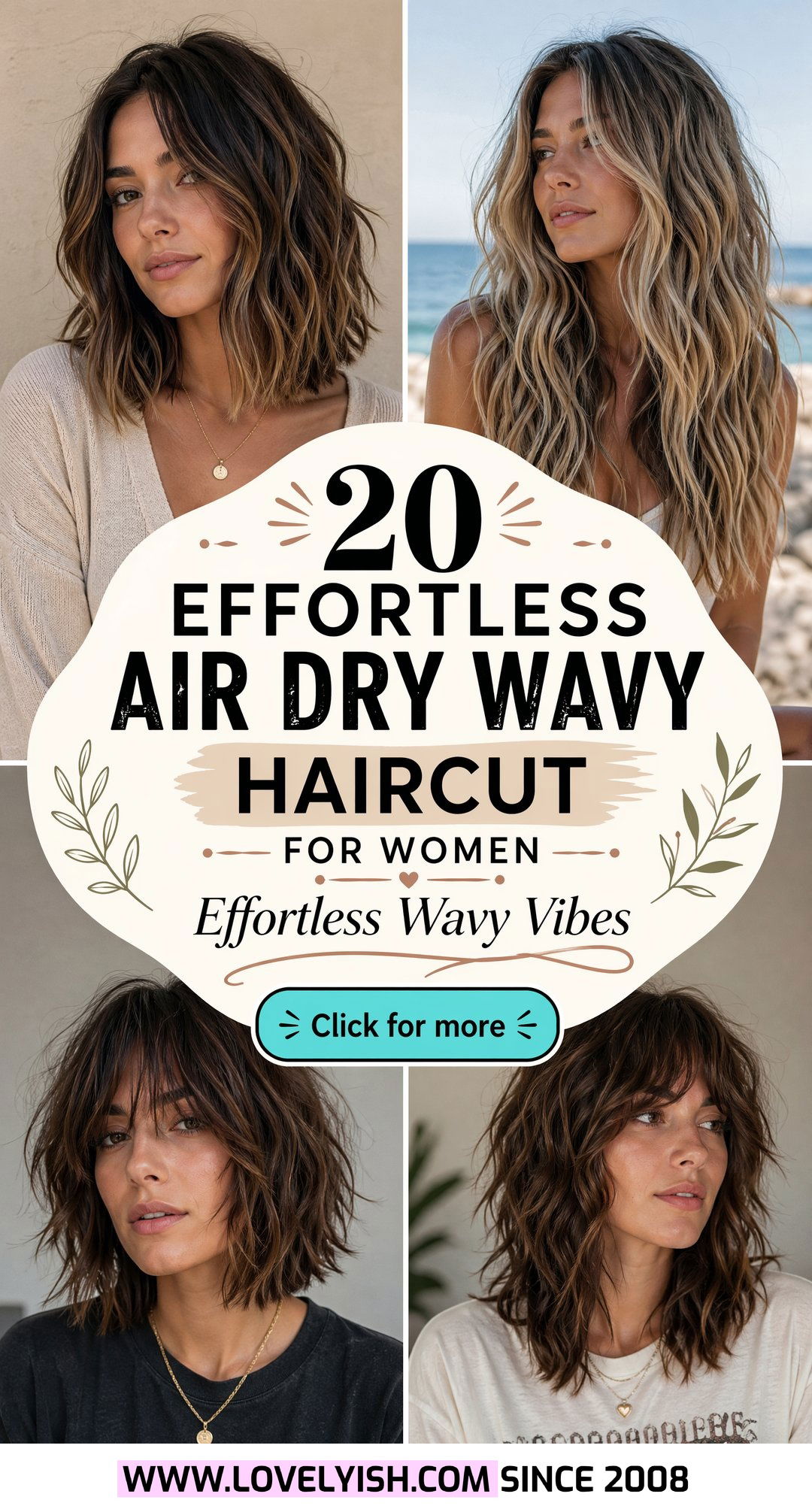 20 Effortless Air Dry Wavy Haircut for Women to Try Now - 20 Effortless Air Dry Wavy Haircut for Women to Try Now