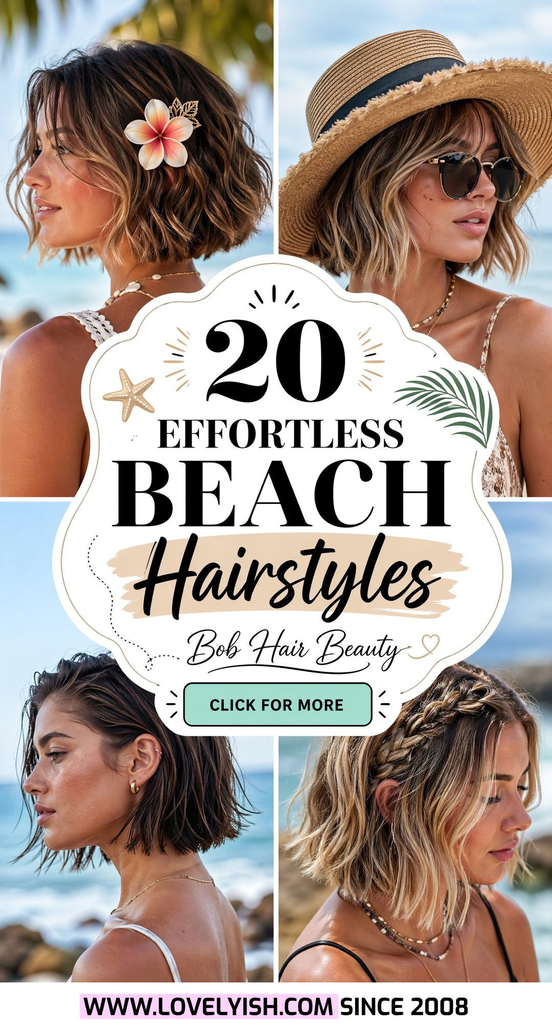20 Effortless Beach Hairstyle for Short Bob Ideas to Try - 20 Effortless Beach Hairstyle for Short Bob Ideas to Try