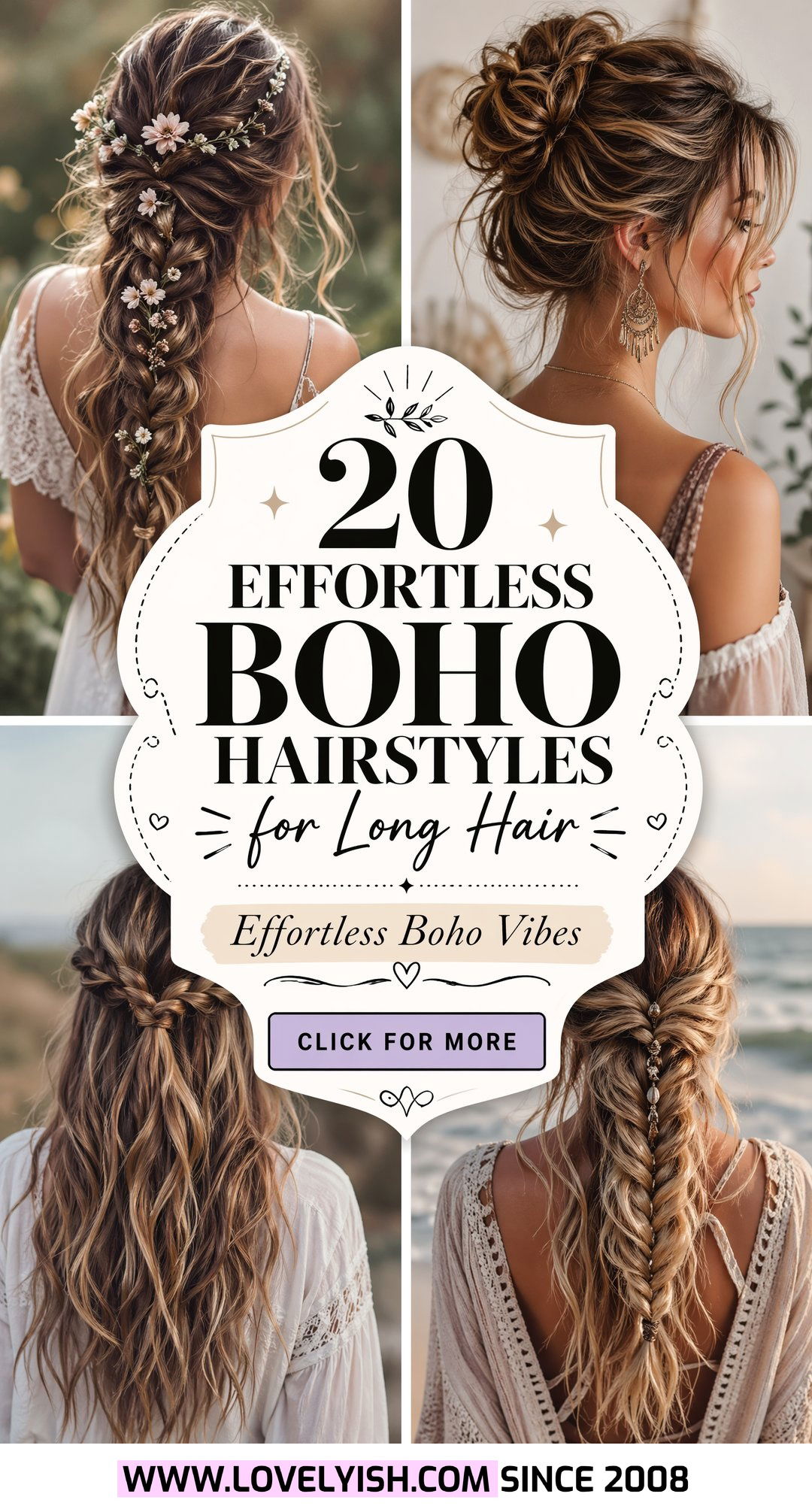 20 Effortless Boho Hairstyles for Long Hair You Need to Try - 20 Effortless Boho Hairstyles for Long Hair You Need to Try
