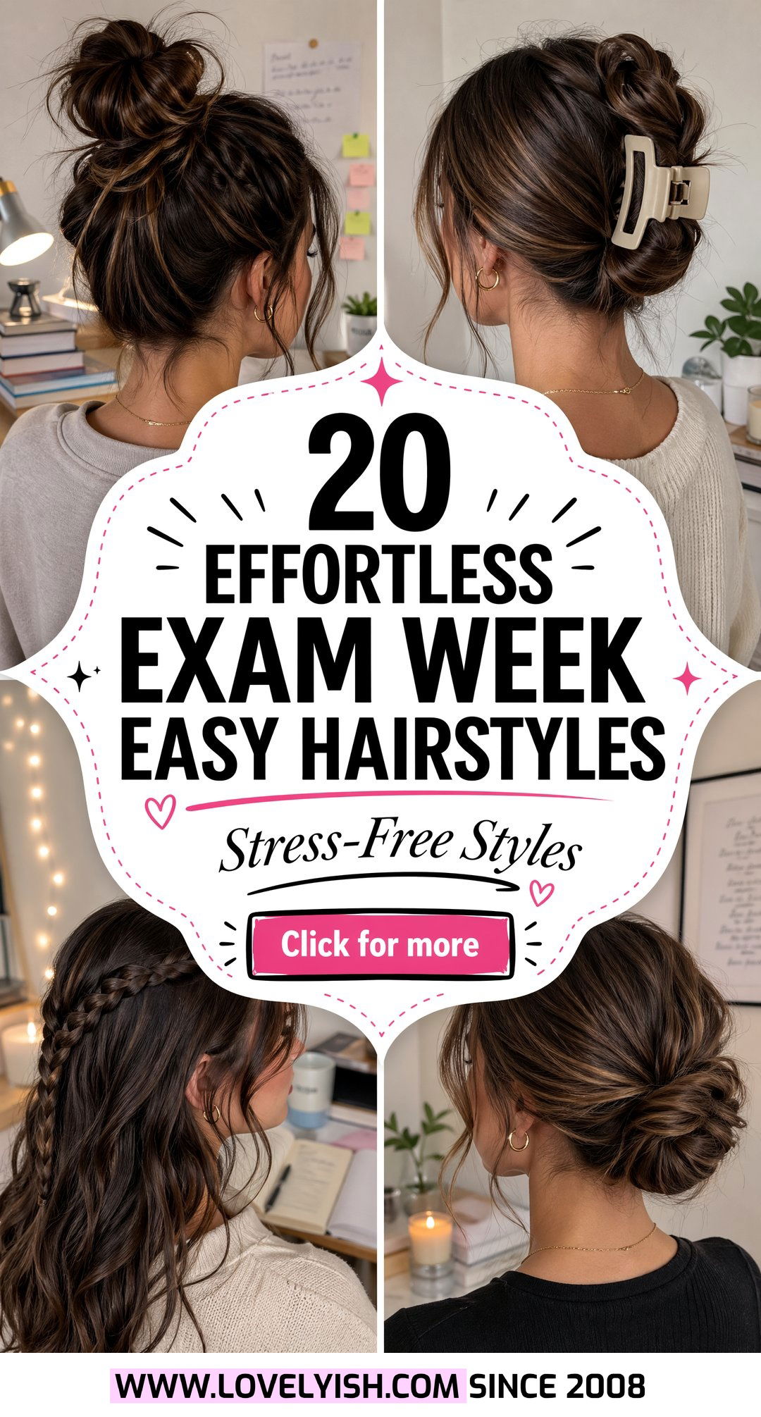 20 Effortless Exam Week Easy Hairstyles for Busy Students - 20 Effortless Exam Week Easy Hairstyles for Busy Students