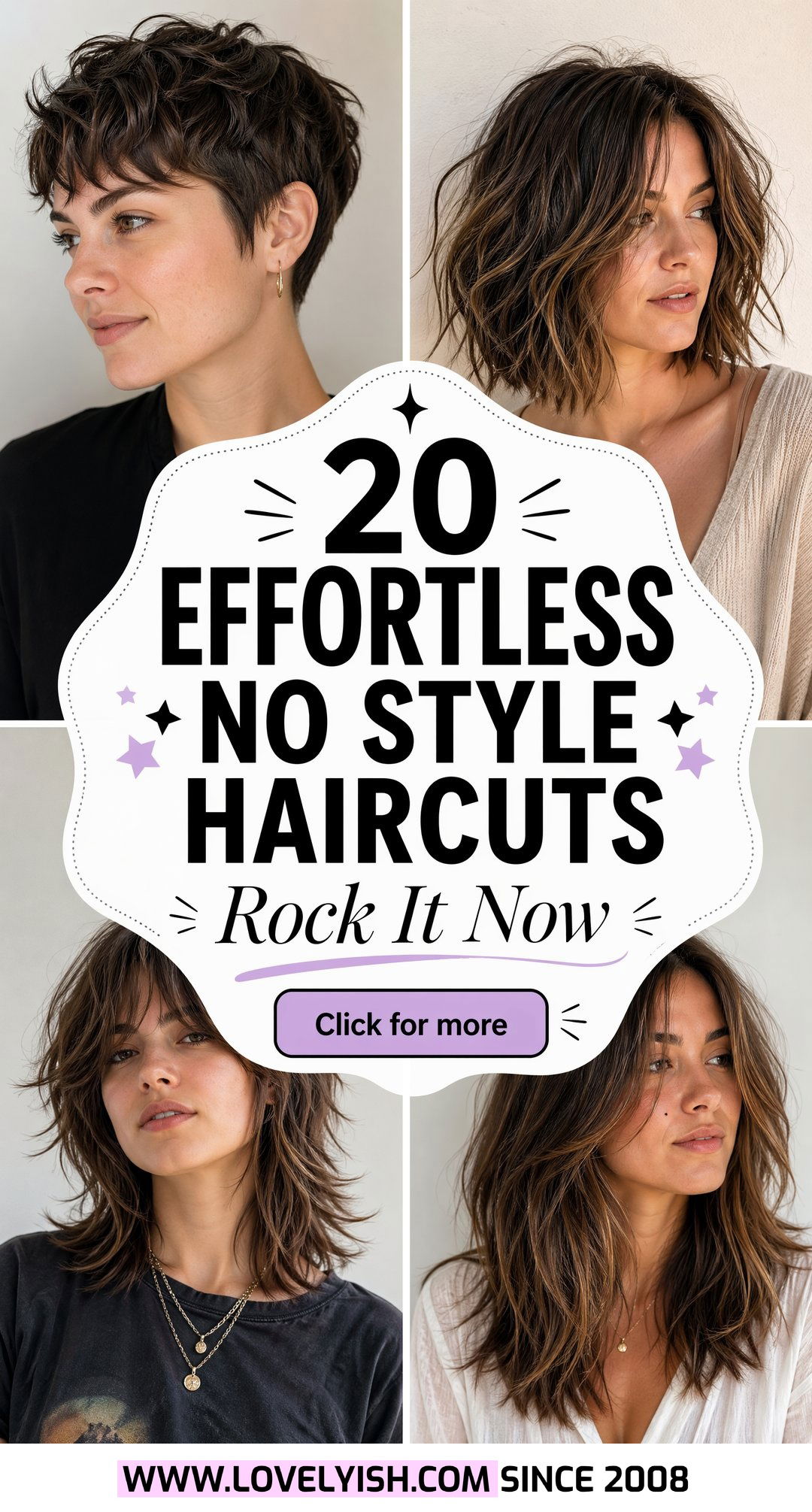 20 Effortless No Style Haircuts for Women to Rock This Year - 20 Effortless No Style Haircuts for Women to Rock This Year