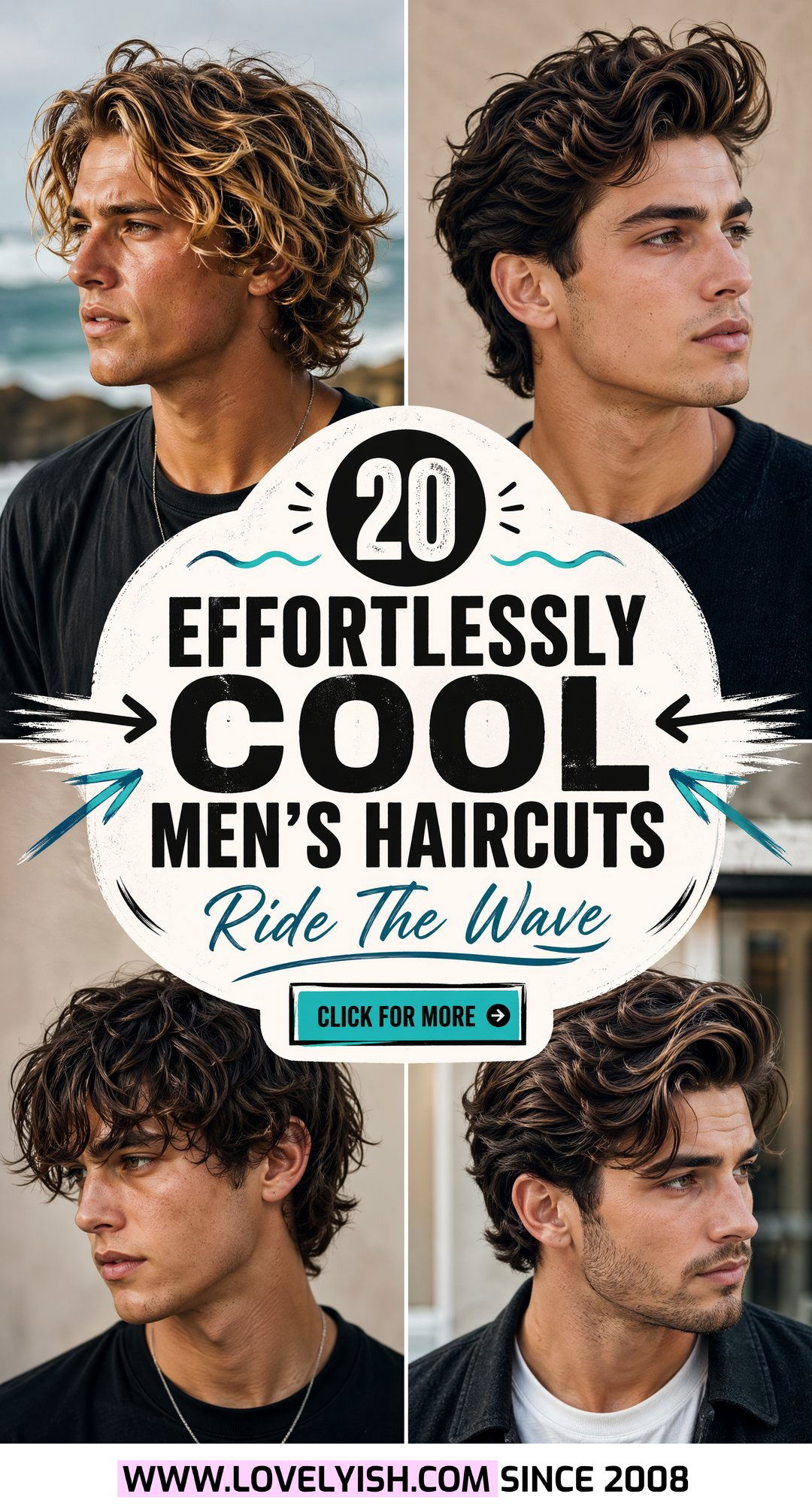 20 Effortlessly Cool Mens Haircut Ideas for Wavy Medium Hair - 20 Effortlessly Cool Men’s Haircut Ideas for Wavy Medium Hair