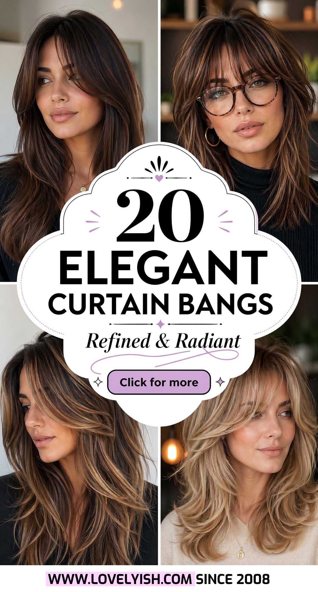 20 Elegant Curtain Bangs for Women Over 50 to Try Right Now - 20 Elegant Curtain Bangs for Women Over 50 to Try Right Now