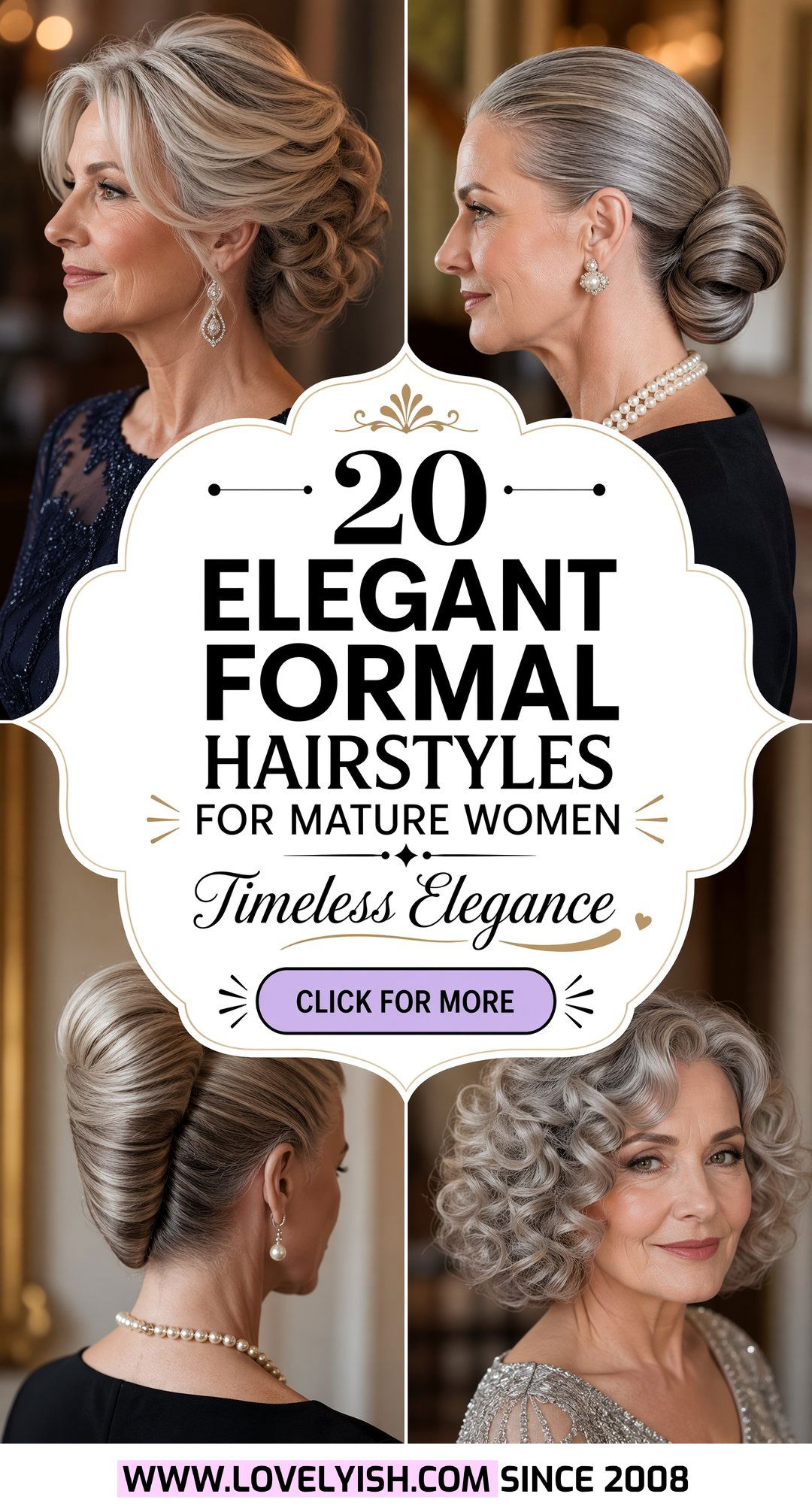 20 Elegant Formal Hairstyles for Mature Women to Try Now - 20 Elegant Formal Hairstyles for Mature Women to Try Now