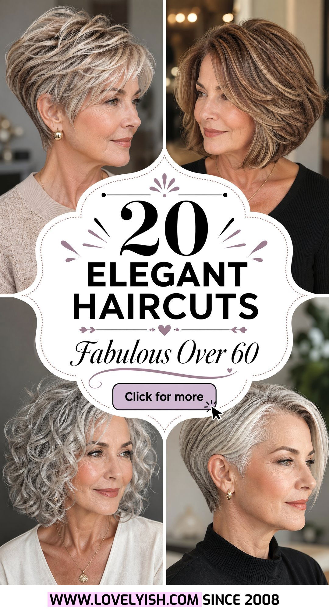20 Elegant Haircut for Women Over 60 to Look Fabulous Now - 20 Elegant Haircut for Women Over 60 to Look Fabulous Now