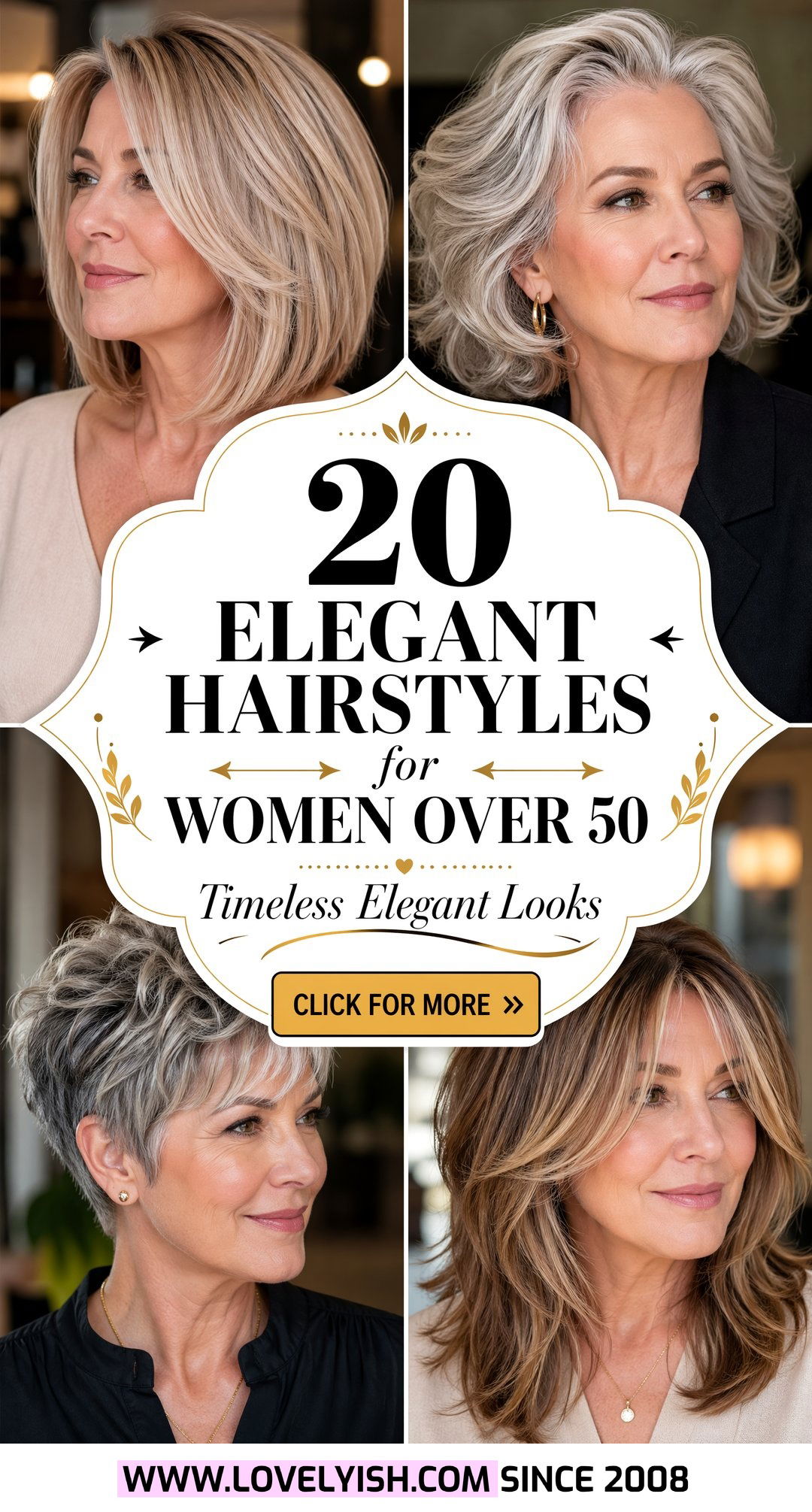 20 Elegant Hairstyles for Women Over 50 With Glasses to Try - 20 Elegant Hairstyles for Women Over 50 With Glasses to Try