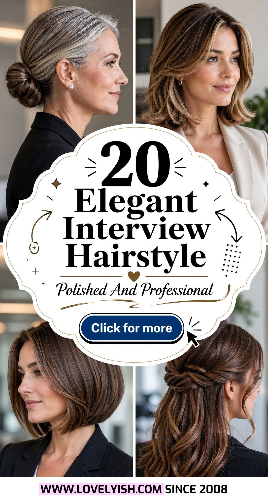 20 Elegant Interview Hairstyle for Mature Women to Try Now - 20 Elegant Interview Hairstyle for Mature Women to Try Now