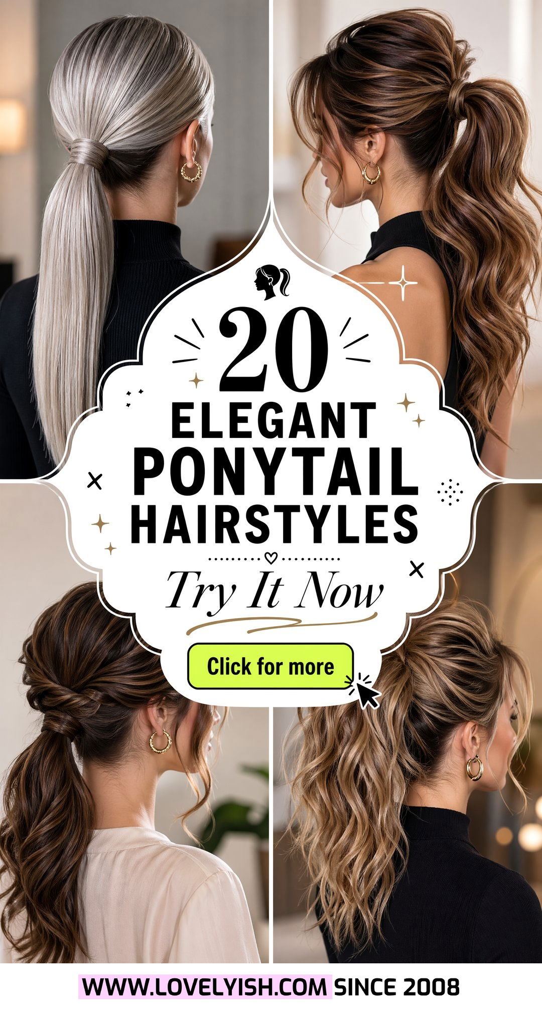 20 Elegant Ponytail Hairstyle for Older Women to Try Now - 20 Elegant Ponytail Hairstyle for Older Women to Try Now