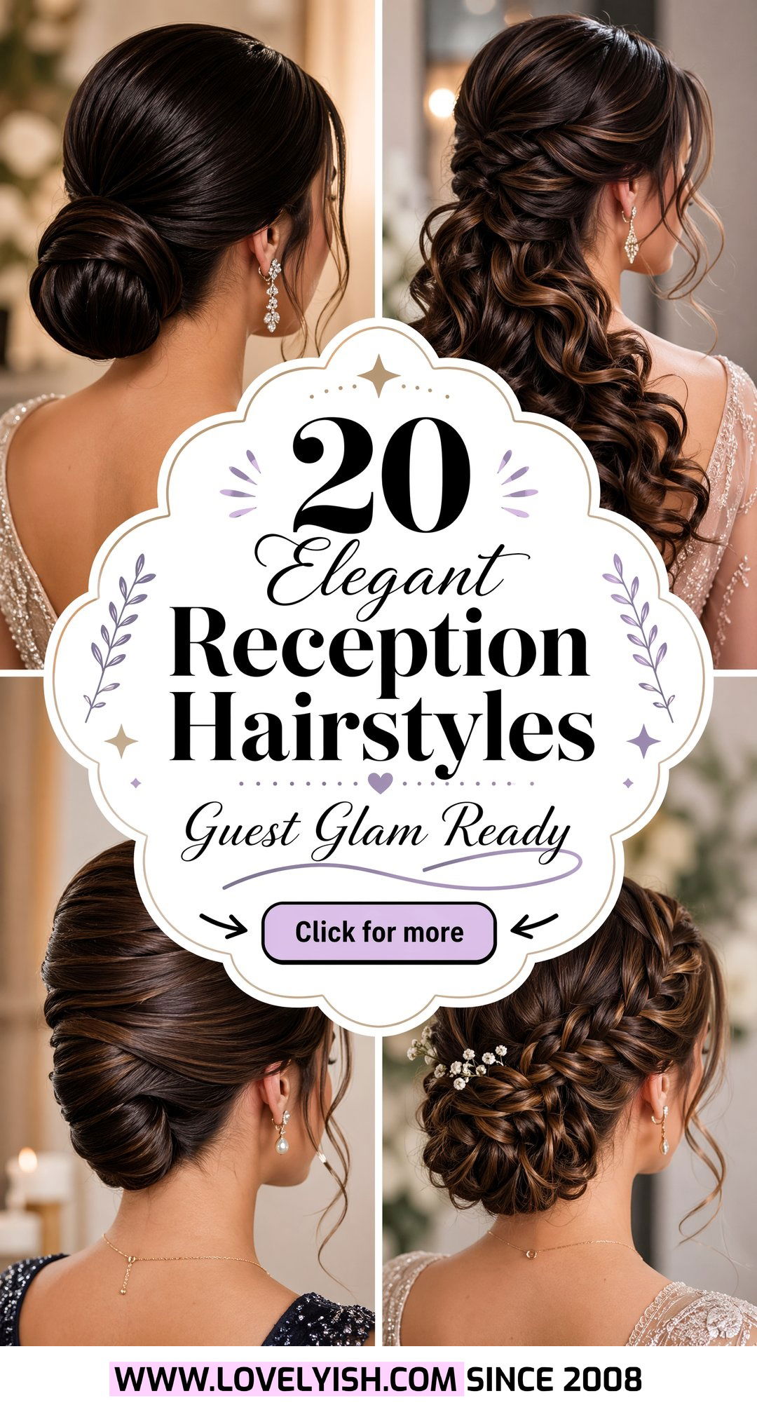 20 Elegant Reception Hairstyles for Guests to Try Right Now - 20 Elegant Reception Hairstyles for Guests to Try Right Now