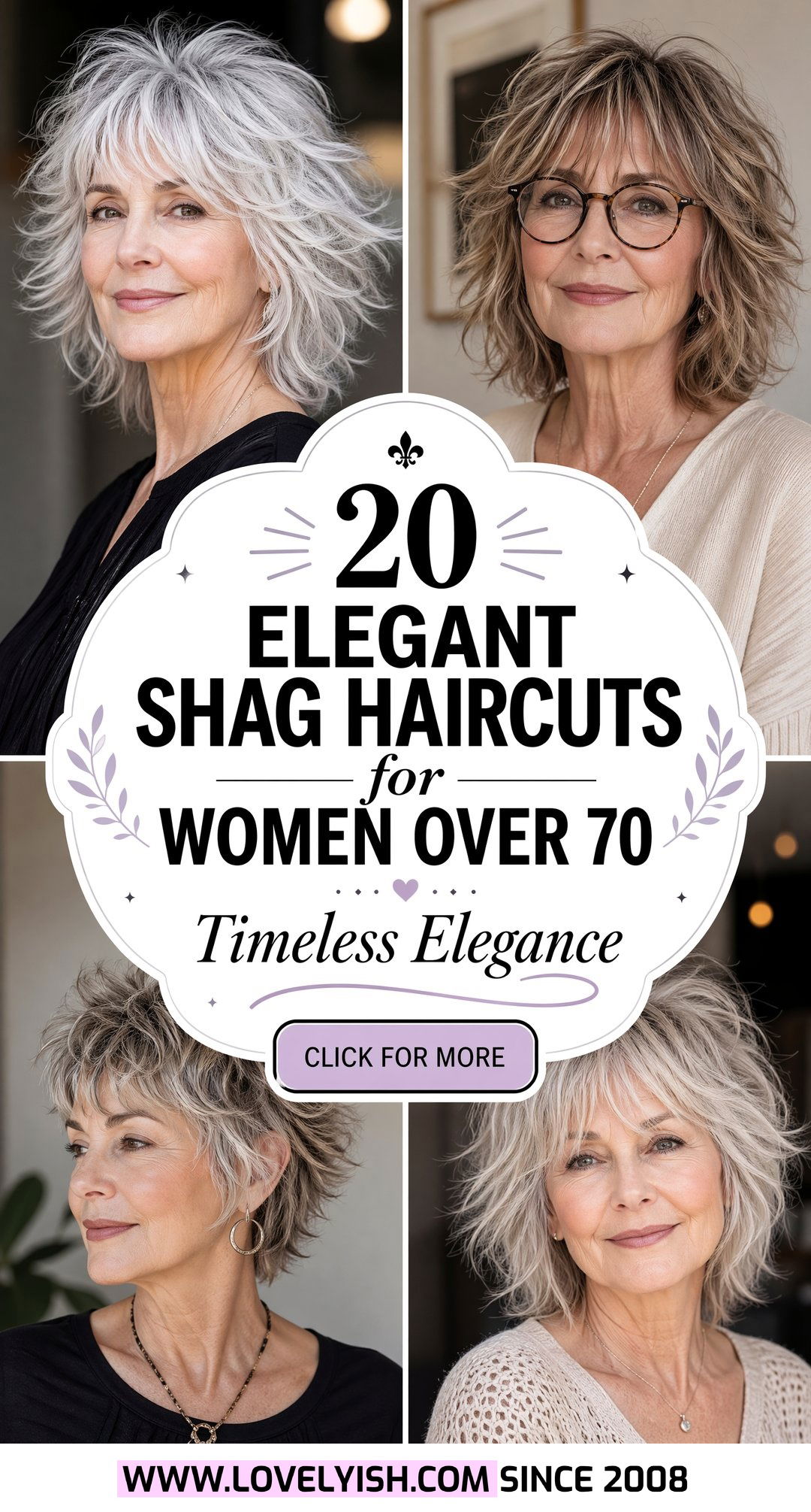20 Elegant Shag Haircut for Women Over 70 Ideas to Love - 20 Elegant Shag Haircut for Women Over 70 Ideas to Love