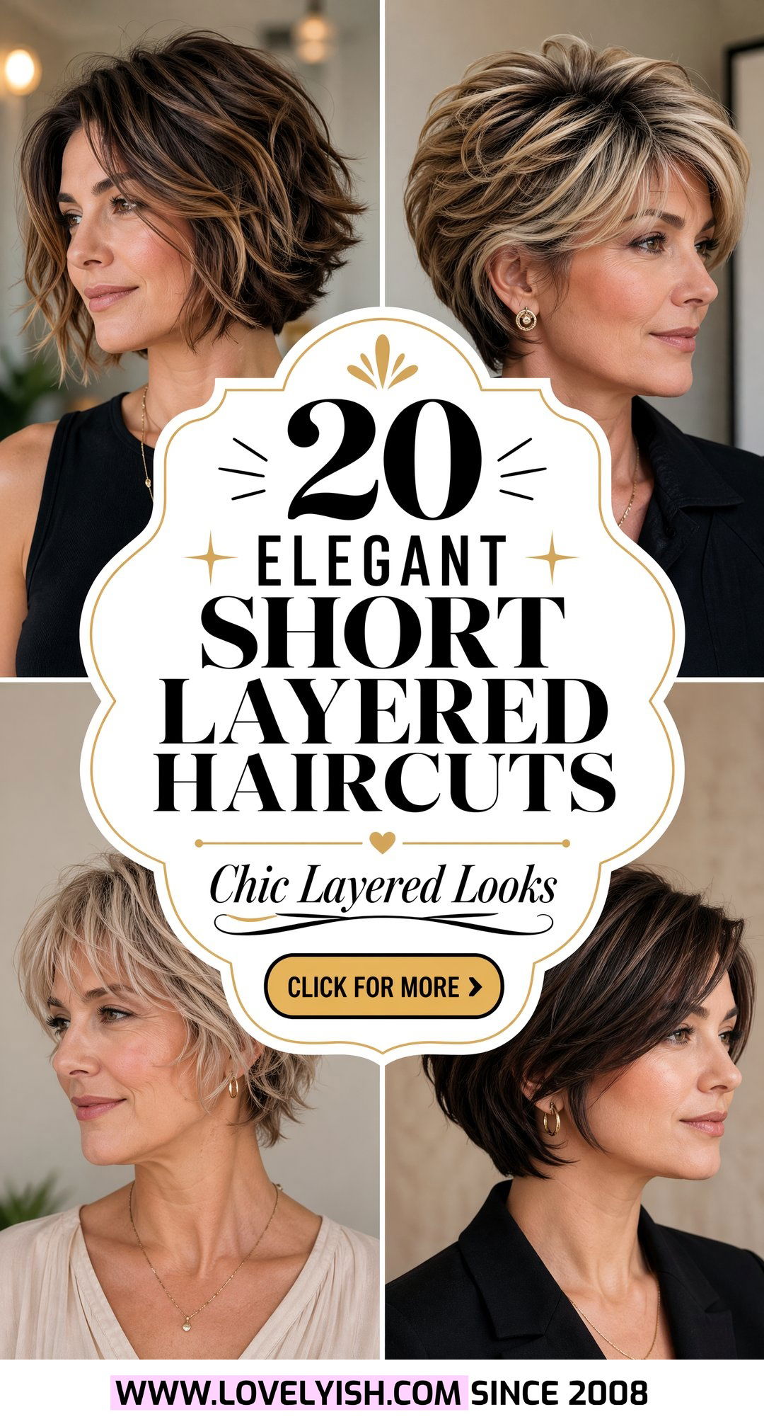 20 Elegant Short Layered Haircut Ideas for a Chic New Look - 20 Elegant Short Layered Haircut Ideas for a Chic New Look