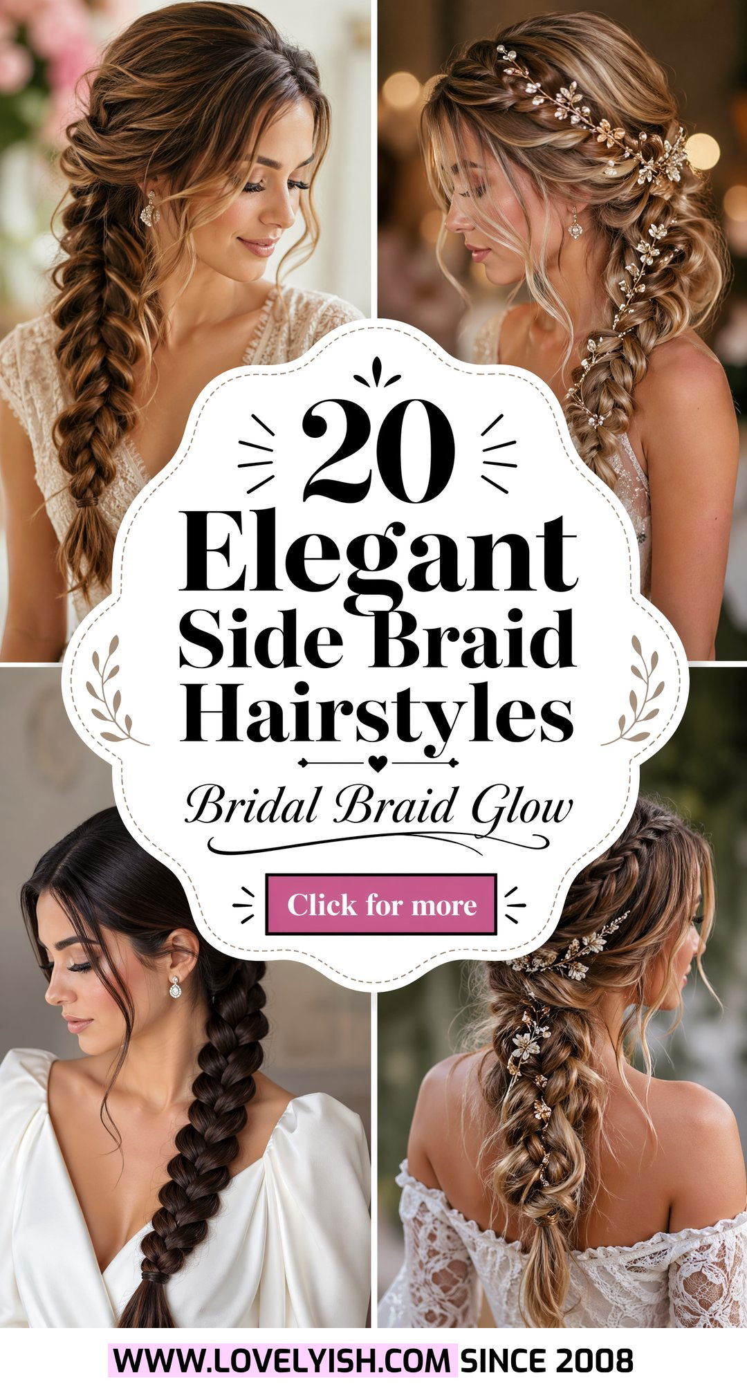 20 Elegant Side Braid for Wedding Guest Hairstyles to Try - 20 Elegant Side Braid for Wedding Guest Hairstyles to Try