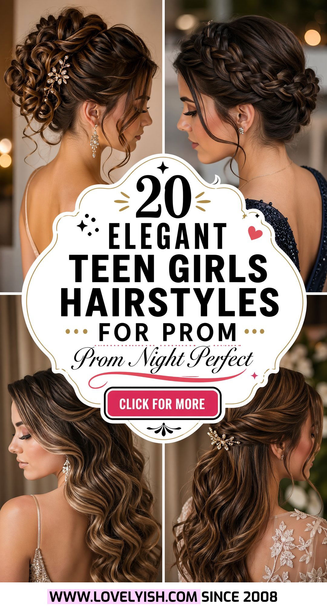 20 Elegant Teen Girls Hairstyle Ideas For Prom To Try Now - 20 Elegant Teen Girls Hairstyle Ideas For Prom To Try Now